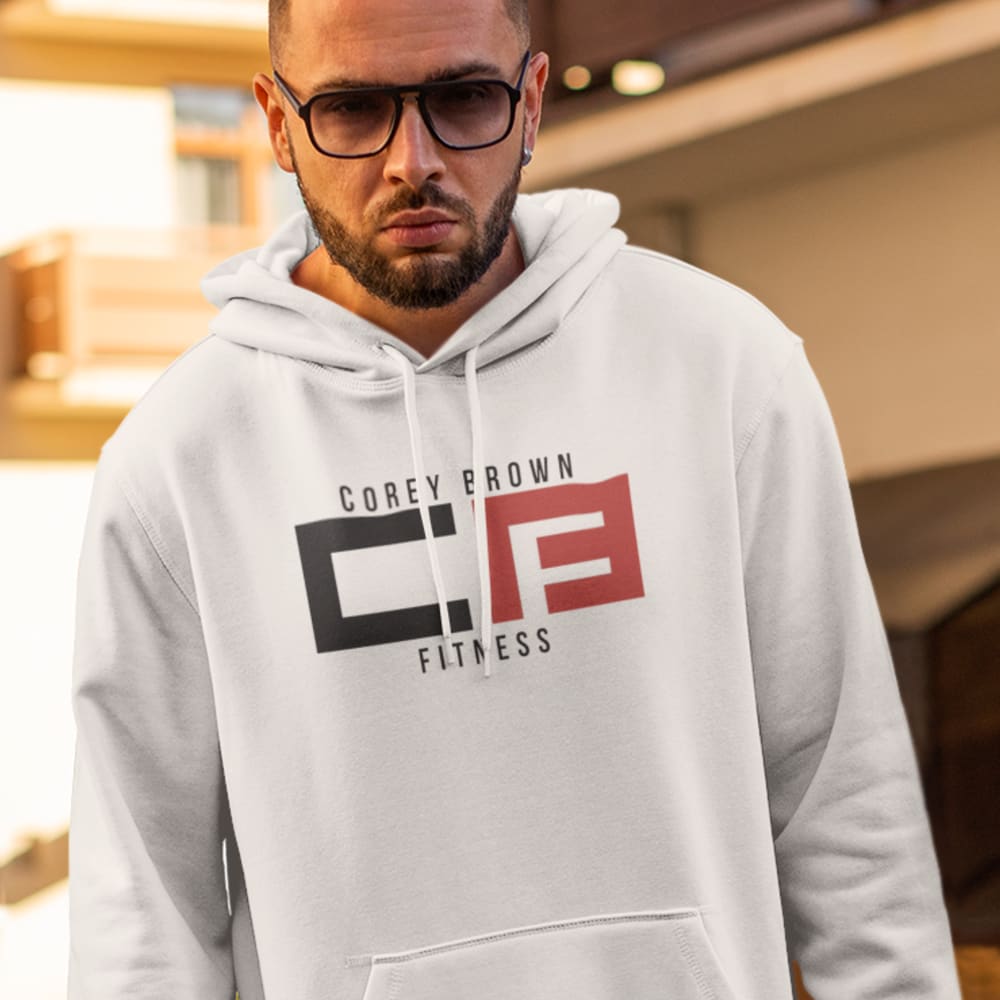 CB Fitness by Corey Brown Jr Unisex Hoodie, Dark Logo