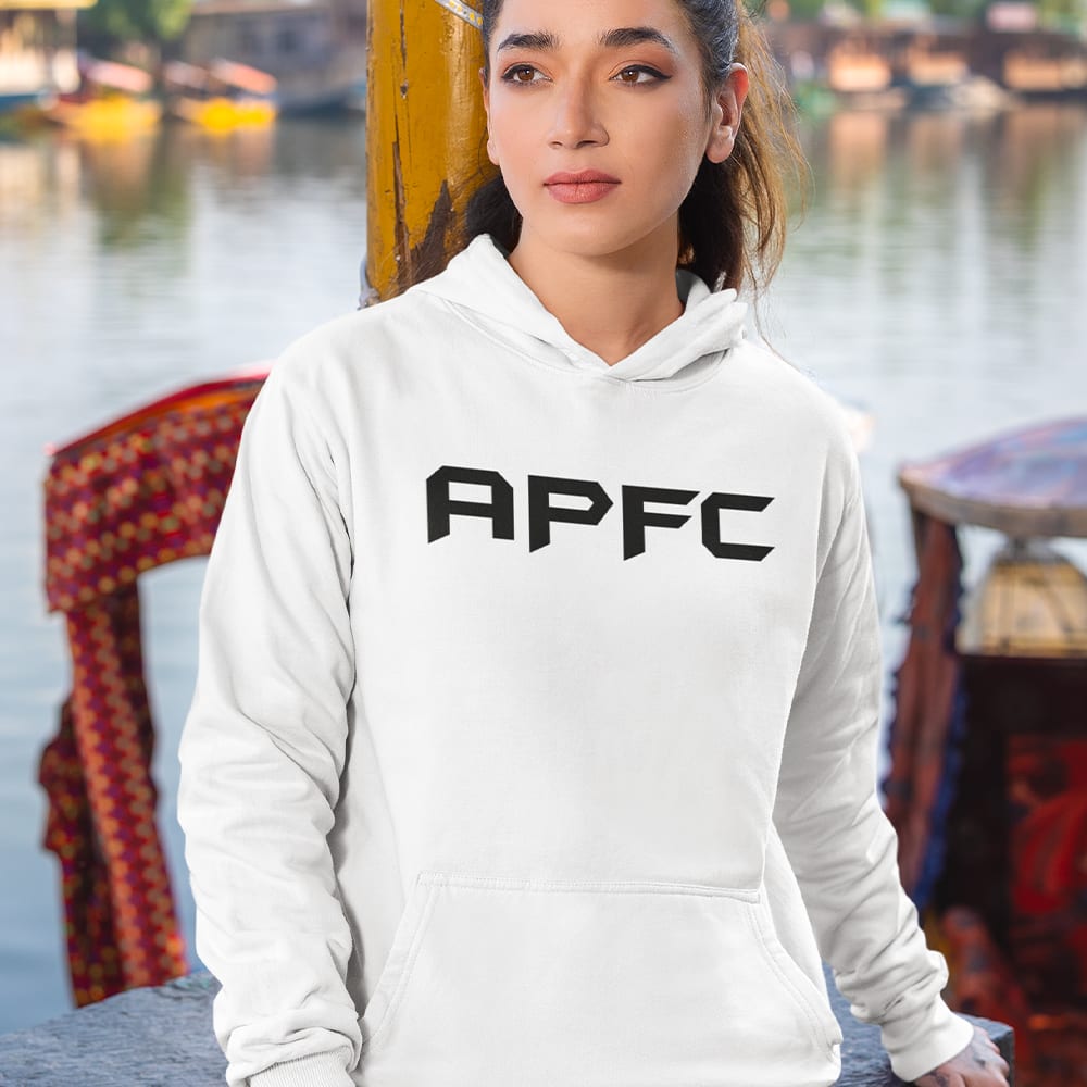 Anthony Pettis APFC Hoodie , Black Logo