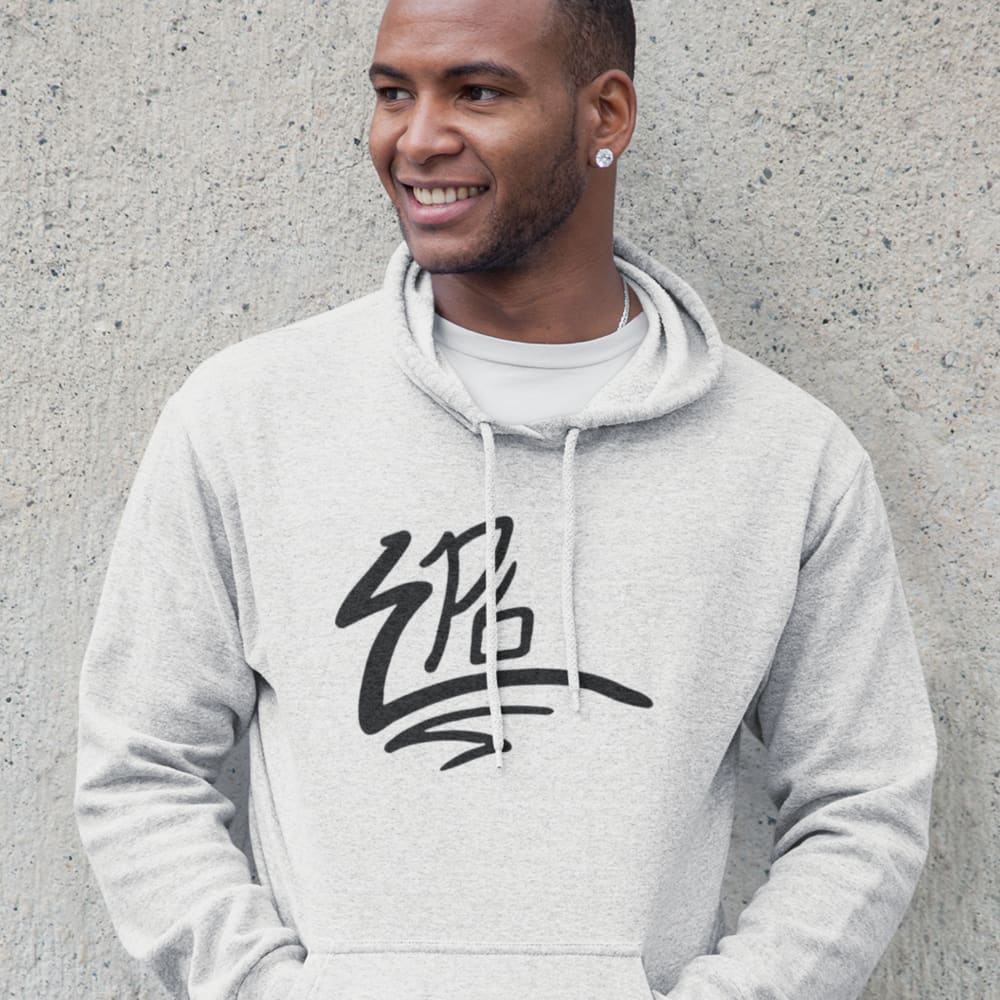 "EP6" by Eli Pancol Hoodie, Black Logo