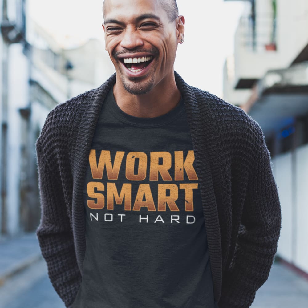 Craig Colquitt "Work Smart" Shirt, White Logo