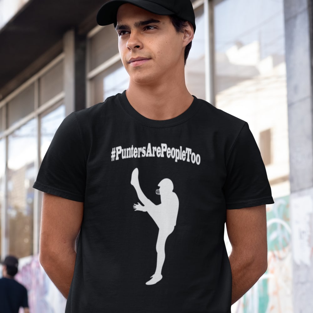 "#PuntersArePeopleToo" Shirt, Light Logo