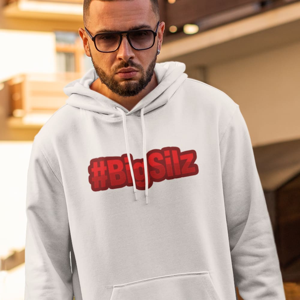 #BigSilz by Dan Sileo Hoodie, Red Logo