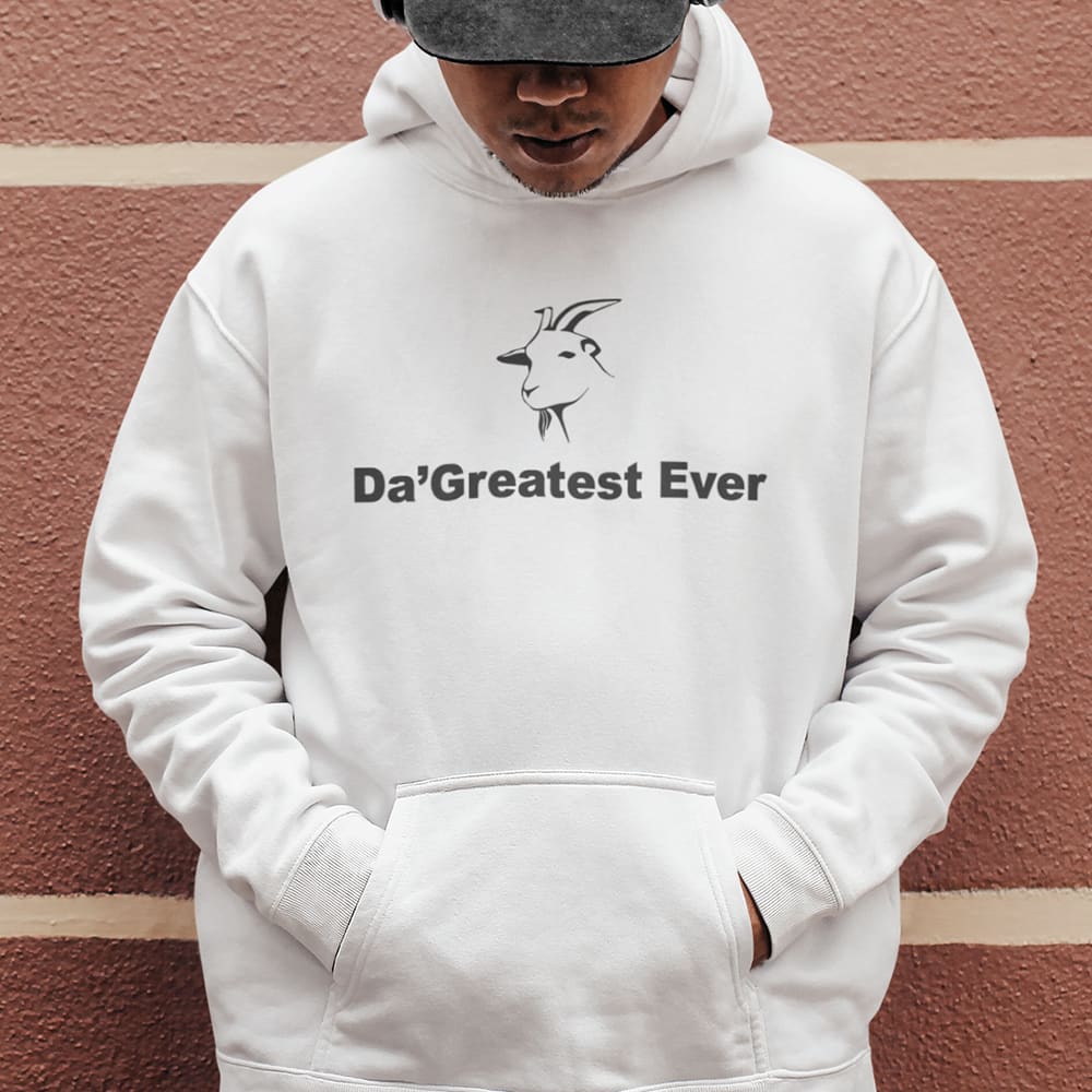 Da'Greatest Ever Montez Moore Hoodie, Black Logo