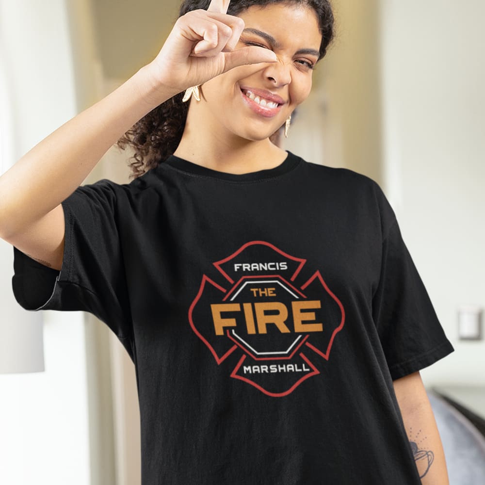 "The Fire" Francis Marshall T-Shirt, White Logo