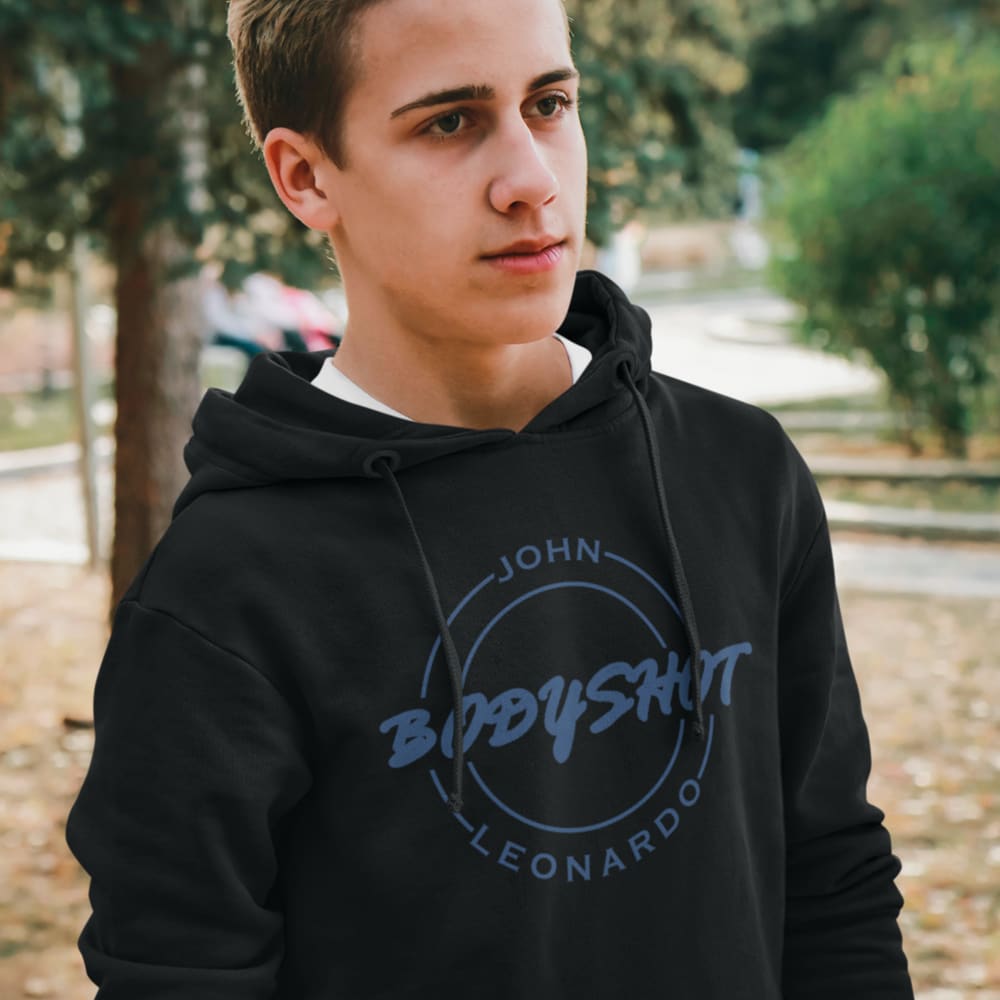 John "Bodyshot" Leonardo Hoodie, Blue Logo