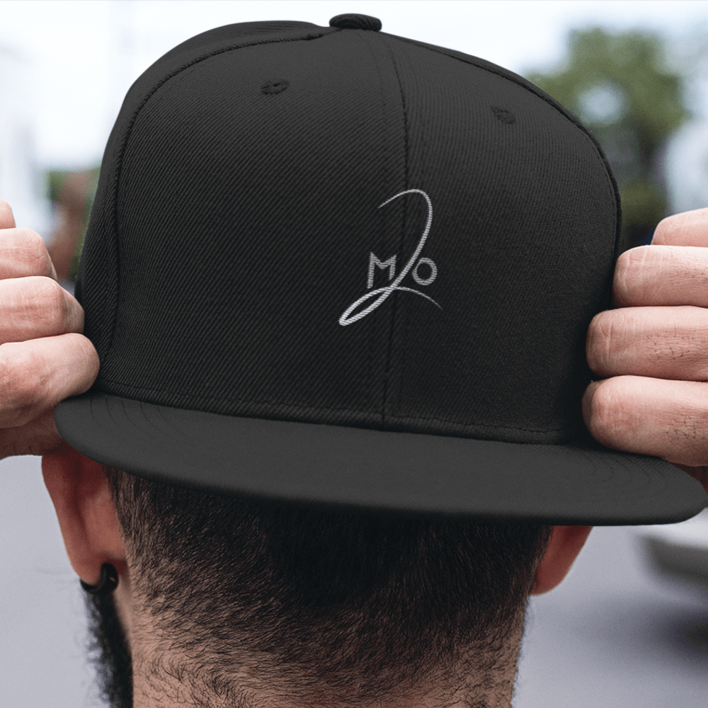 "MO2" by Mo Mohamed Hat, White Logo