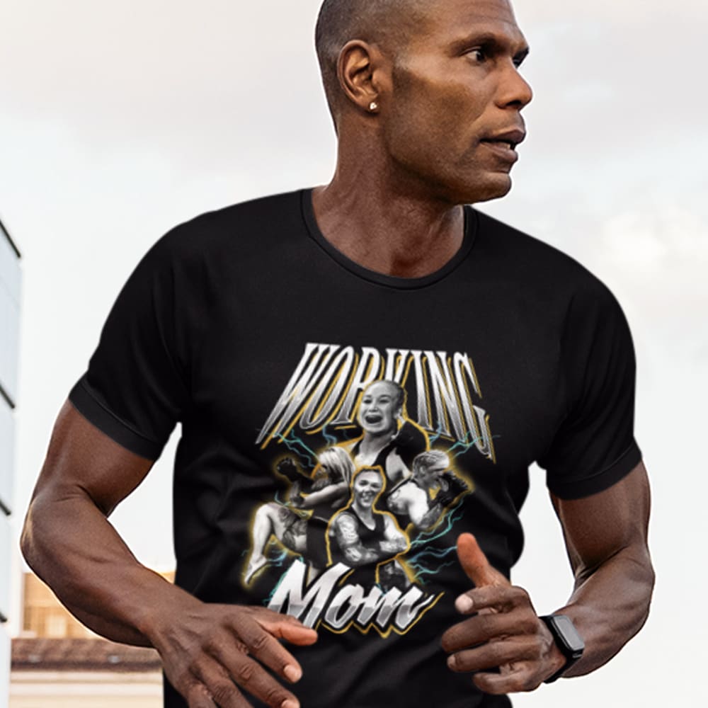 Working Mom by Chelsea Conner T-Shirt, Light Logo