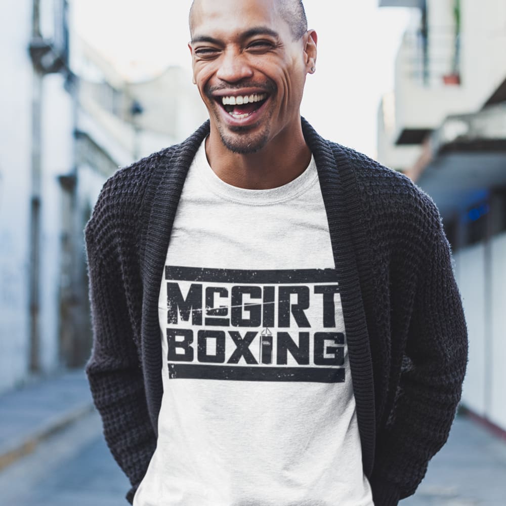 McGirt Boxing by James "Buddy" McGirt, T-Shirt, Black Logo
