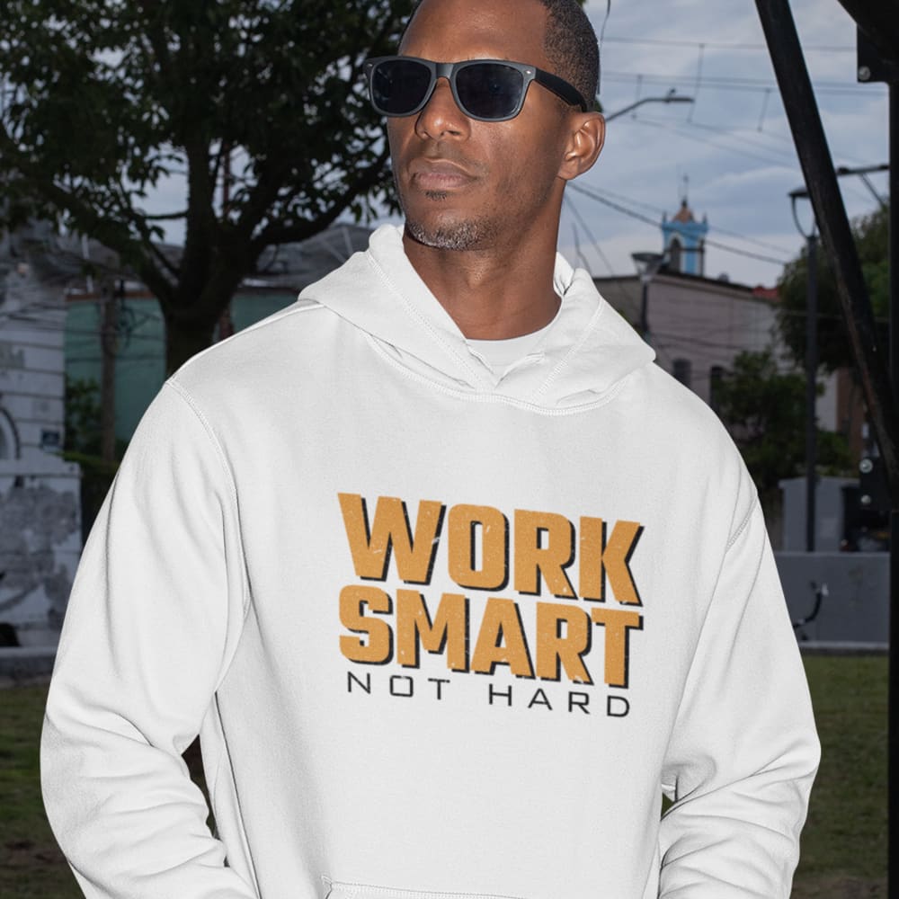Craig Colquitt "Work Smart" Unisex Hoodie, Black Logo