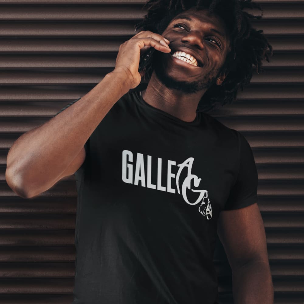 Galle AG II by Amanda Galle Unisex T-Shirt, White Logo