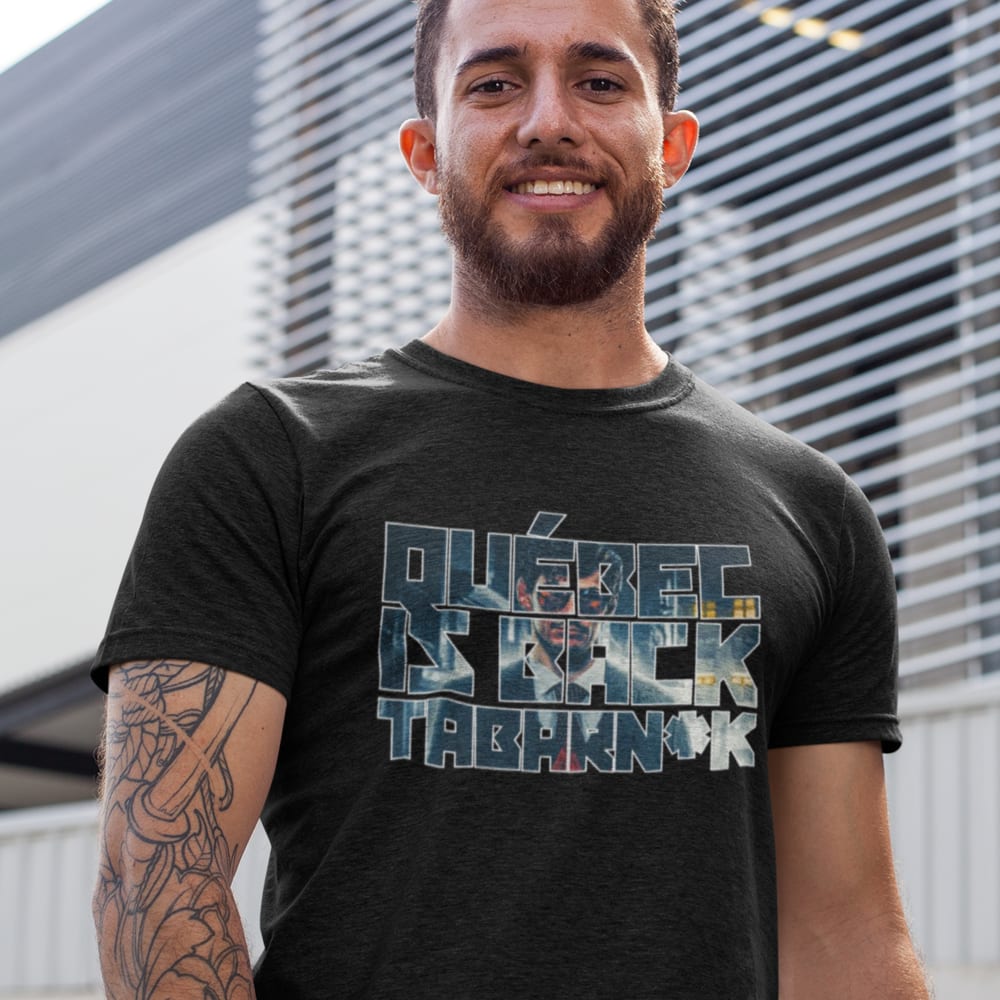 Québec Is Back by Olivier Aubin-Mercier, T-Shirt, White Logo