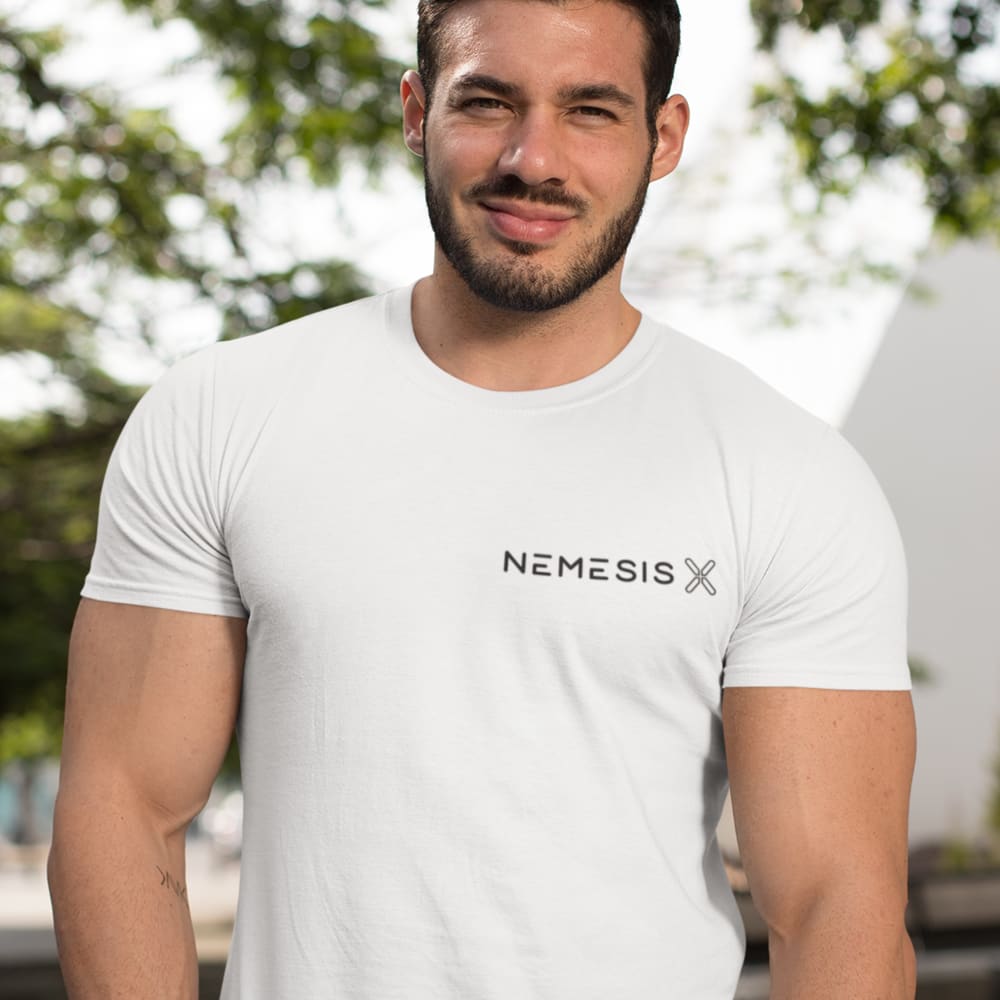 Nemesis X Nate Rodgers Unisex T-Shirt, Black X Logo