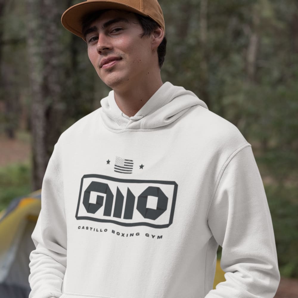 GMO Castillo Boxing Gym Hoodie, Black Logo