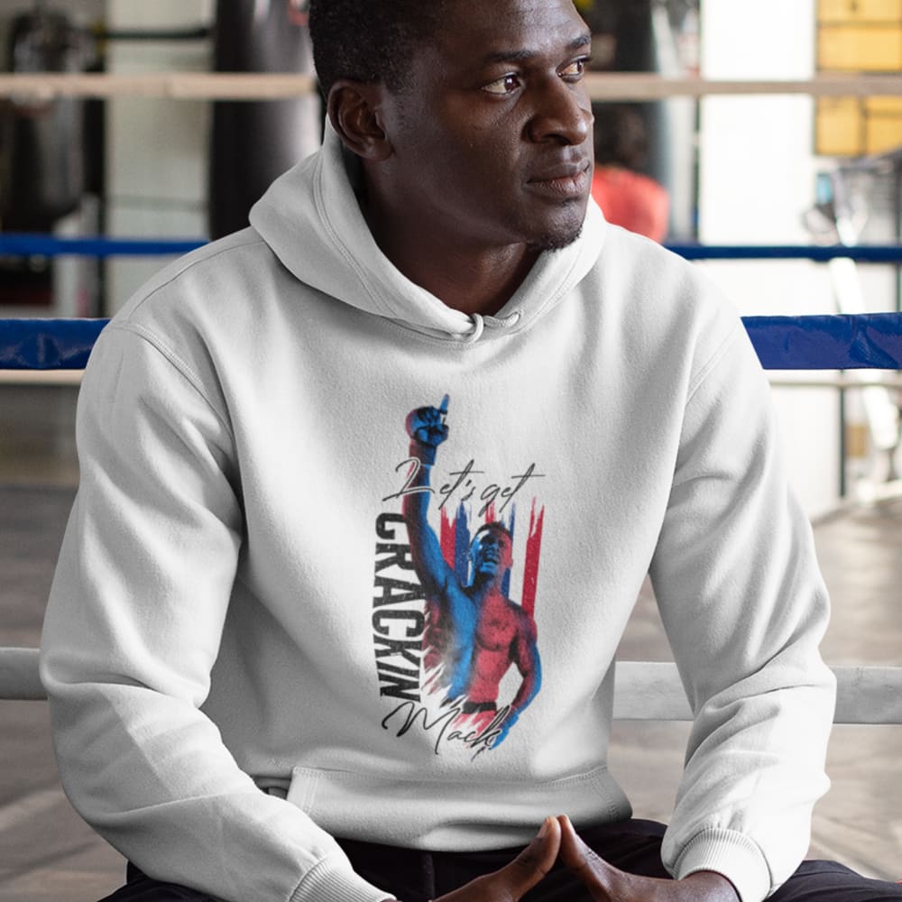 Jordan"Lets get Crackin" Mackin Unisex Hoodie, Dark Logo