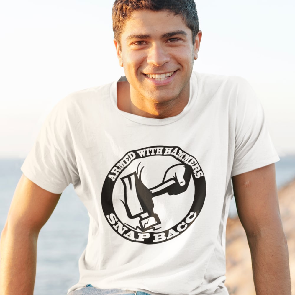 Armed with Hammers, T-Shirt (White)