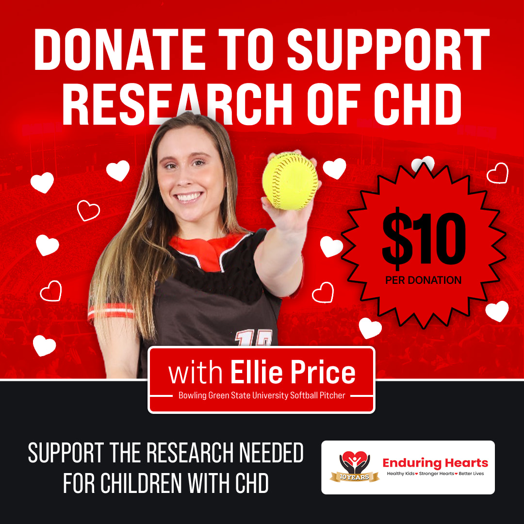 Donate to Support Research of CHD with Ellie Price