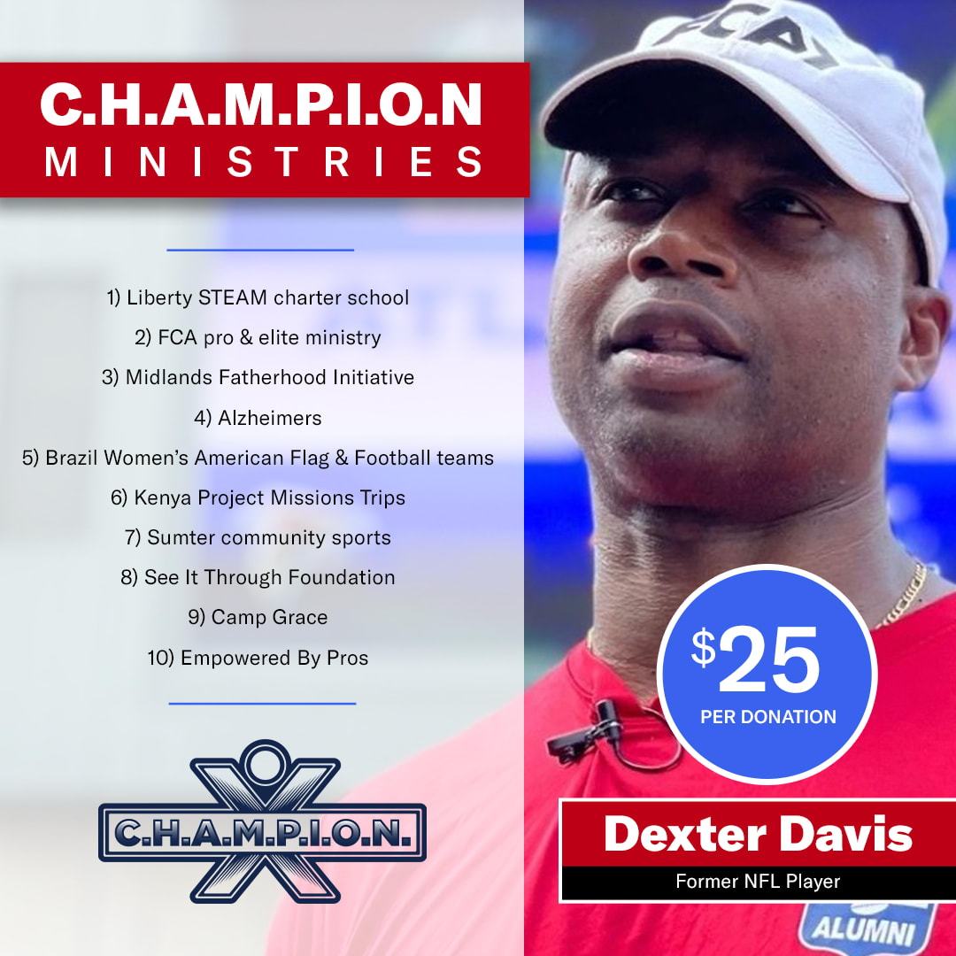 Donate with C.H.A.M.P.I.O.N Ministries and Dexter Davis