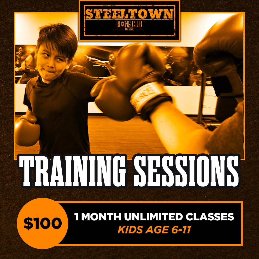 Steeltown Boxing 1 Month Unlimited Training Sessions Ages 6-11