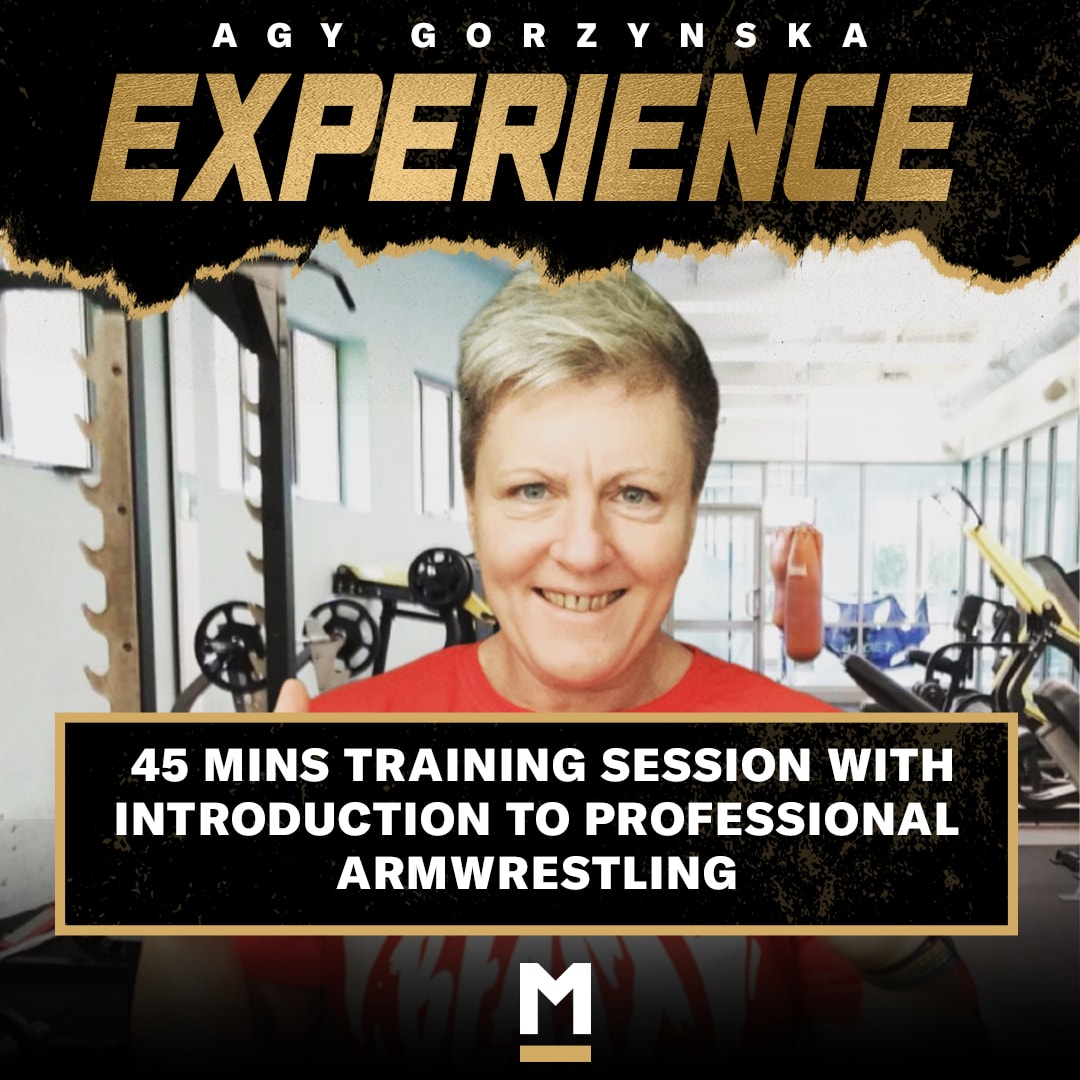 Armpower Mastery: 45-Minute Training with World Champion Agy Gorzynska