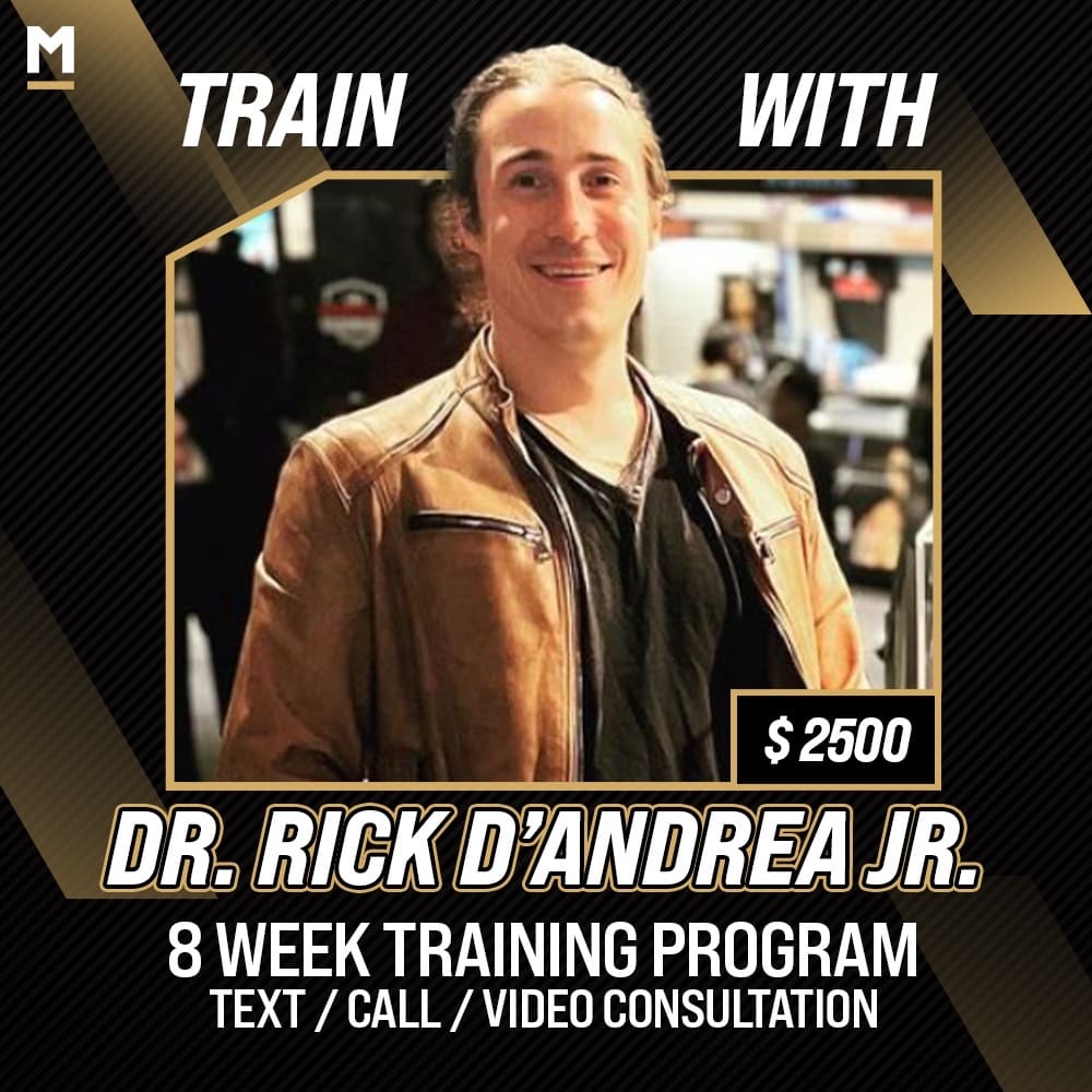 Train with Dr. Rick D'Andrea Jr.