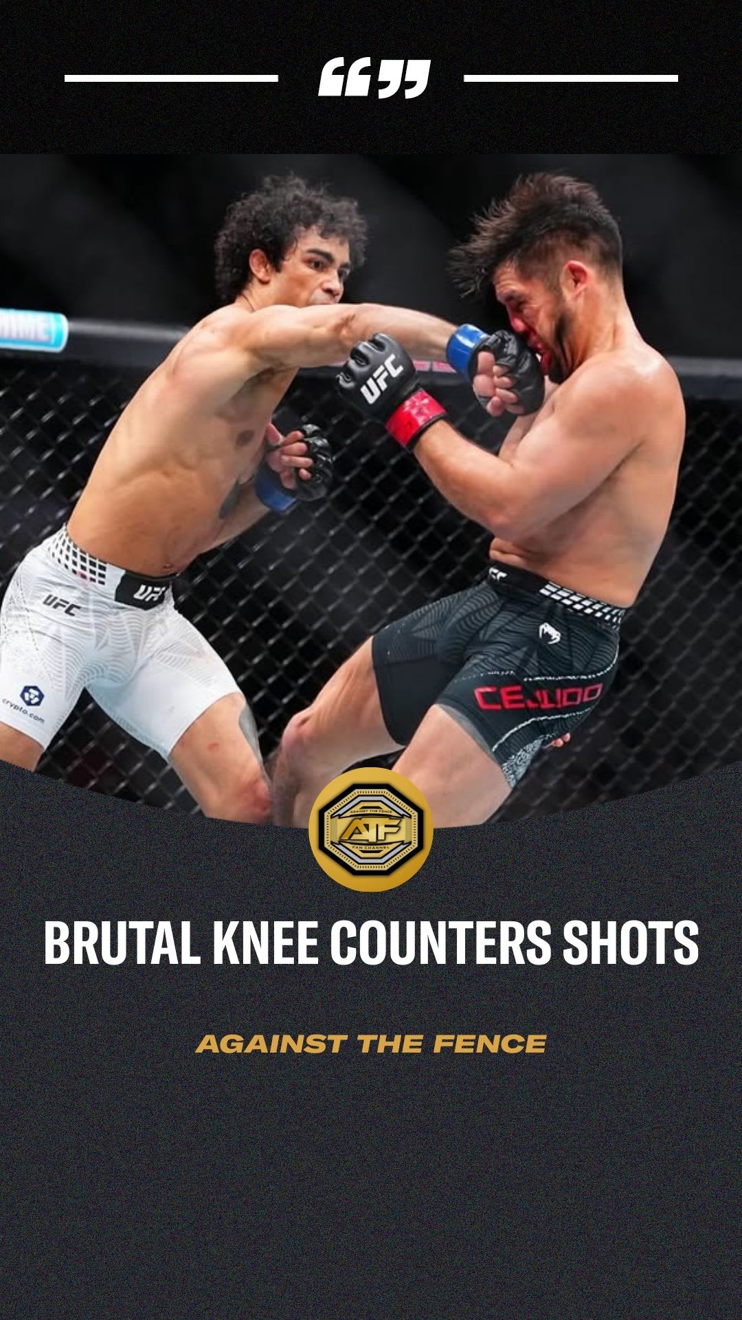 Against The Fence: Brutal Knee Counters Shots | Watchparty