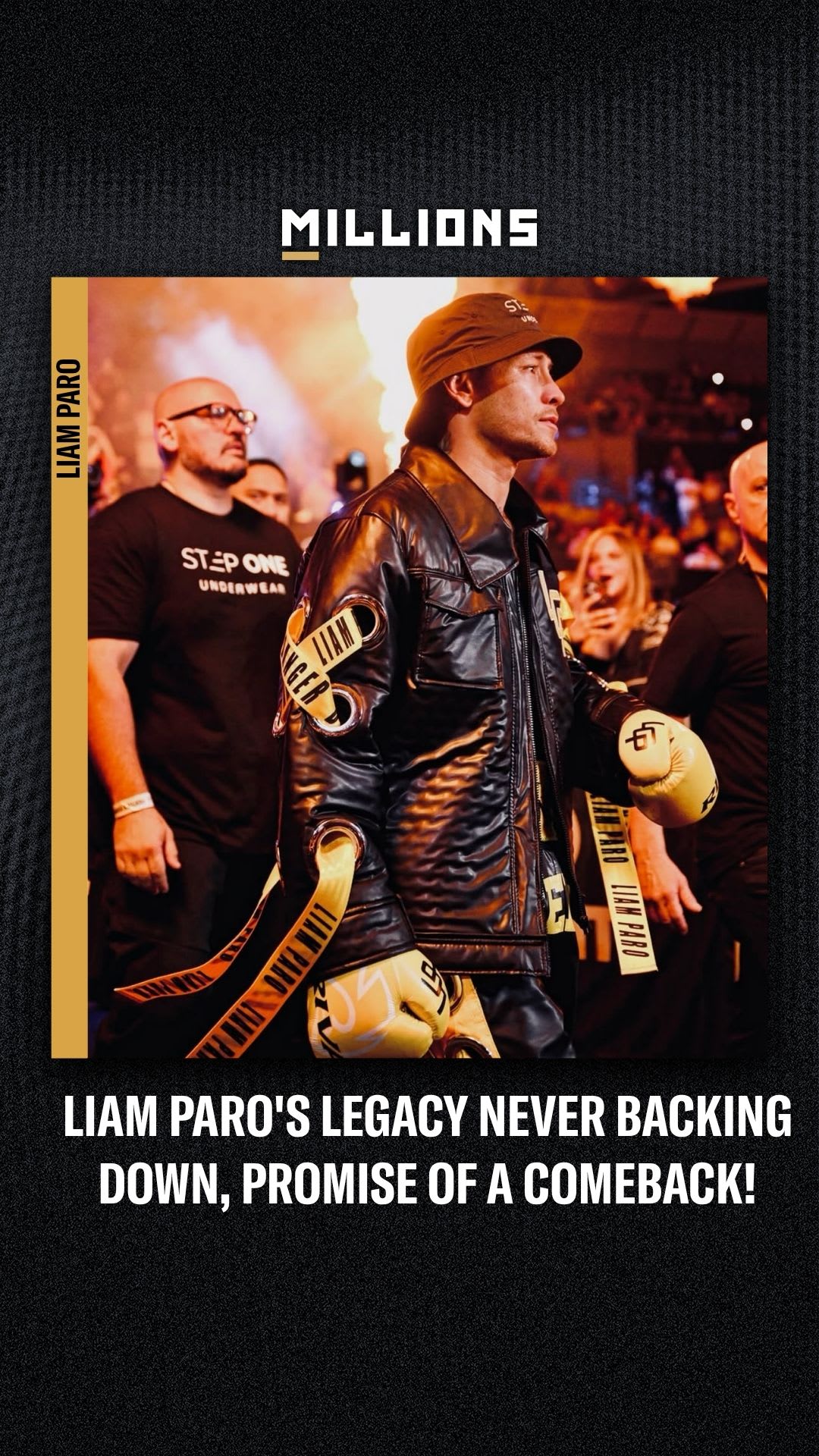 Liam Paro: Liam Paro's Legacy Never Backing Down, Promise of a Comeback! | Press Interview