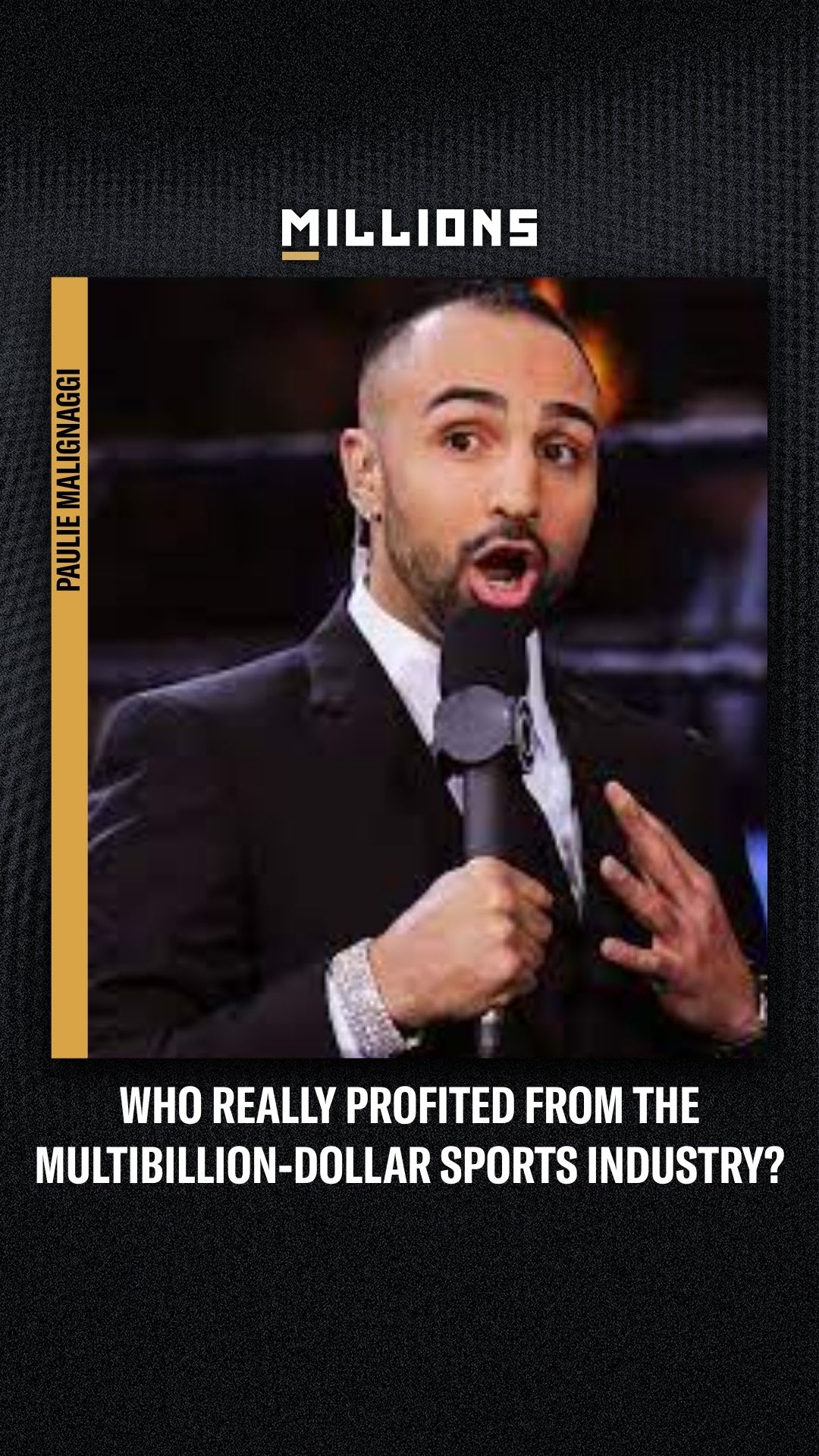 Paulie Malignaggi: Who Really Profited from the Multibillion-Dollar Sports Industry? | Press Interview