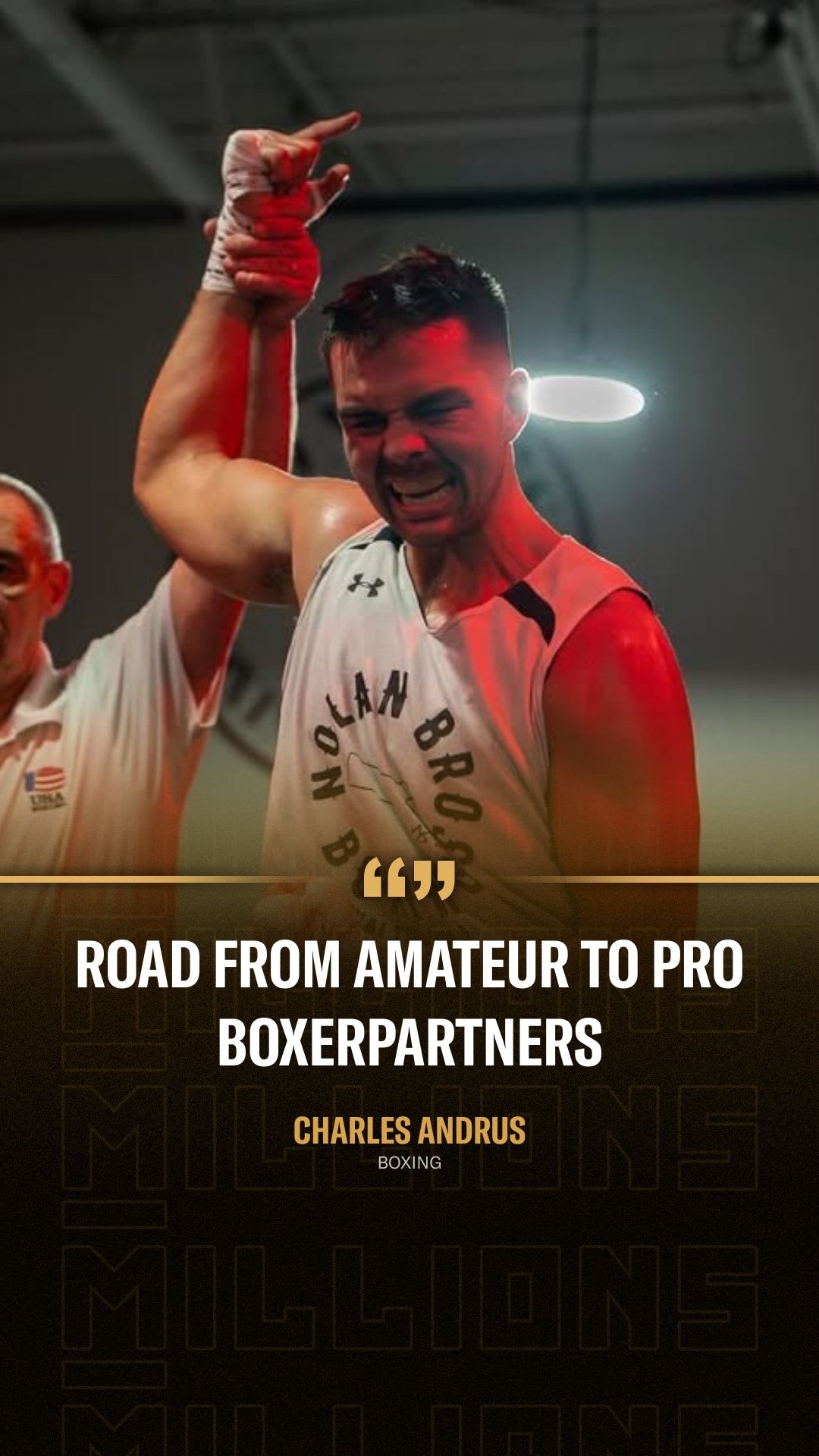 Charles Andrus: Road From Amateur To Pro Boxer | Press Interview