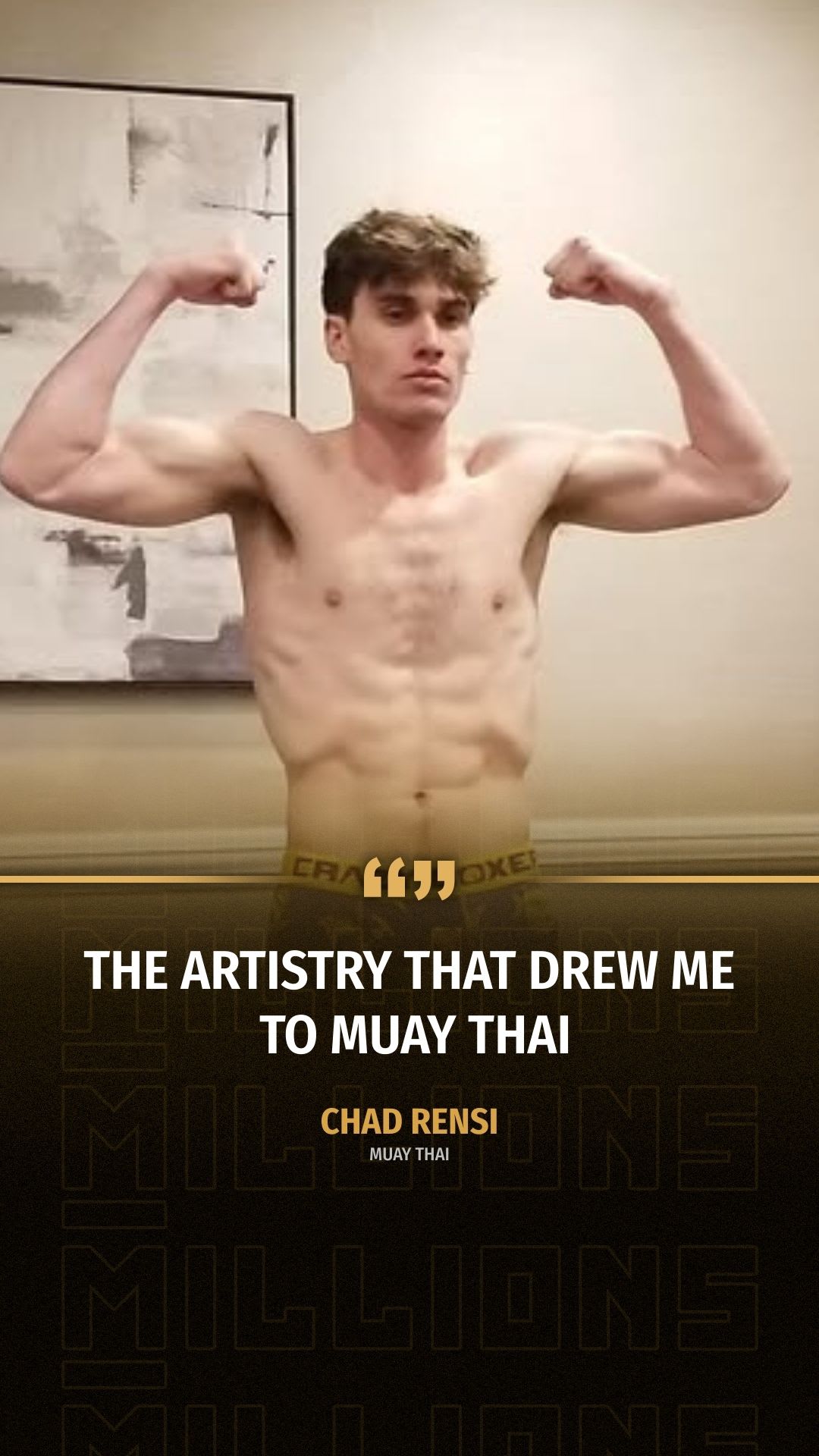 Chad Rensi: The Artistry That Drew Me To Muay Thai | PPV Press Interview