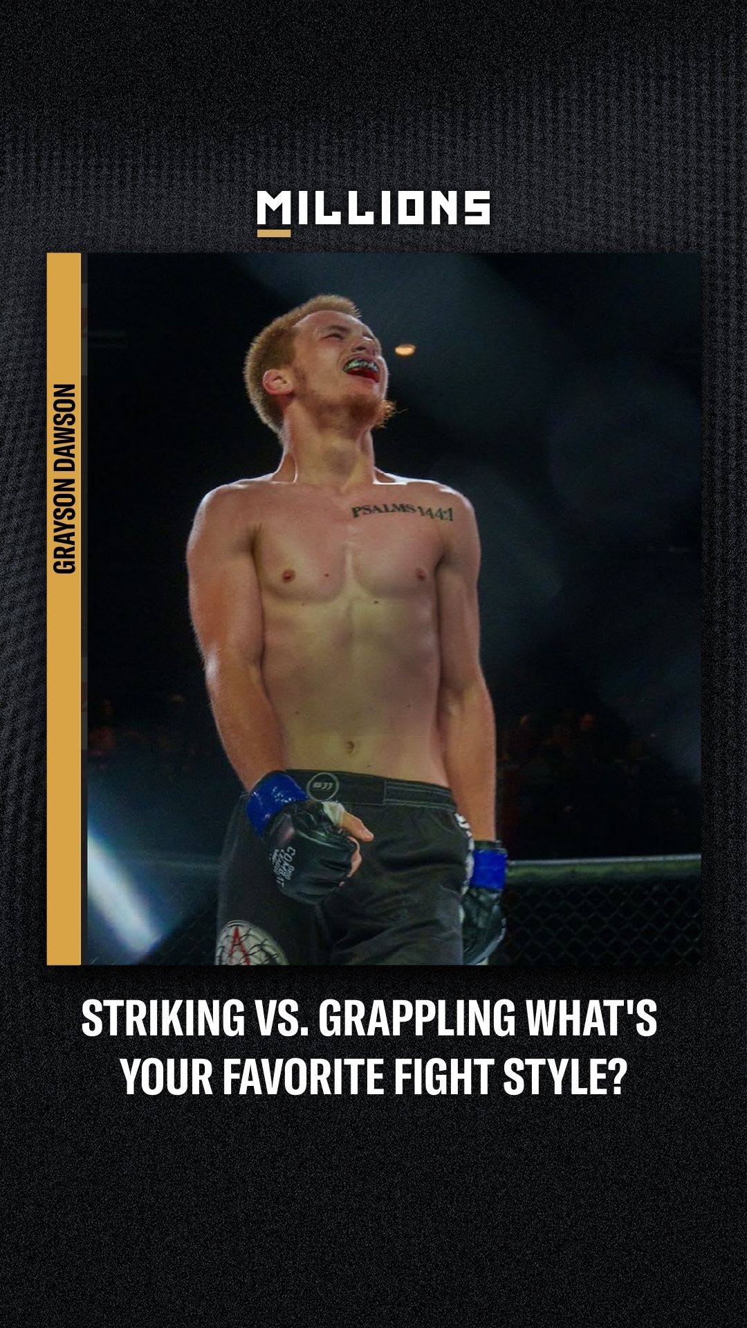 Grayson Dawson: Striking vs. Grappling What's Your Favorite Fight Style? | Podcast