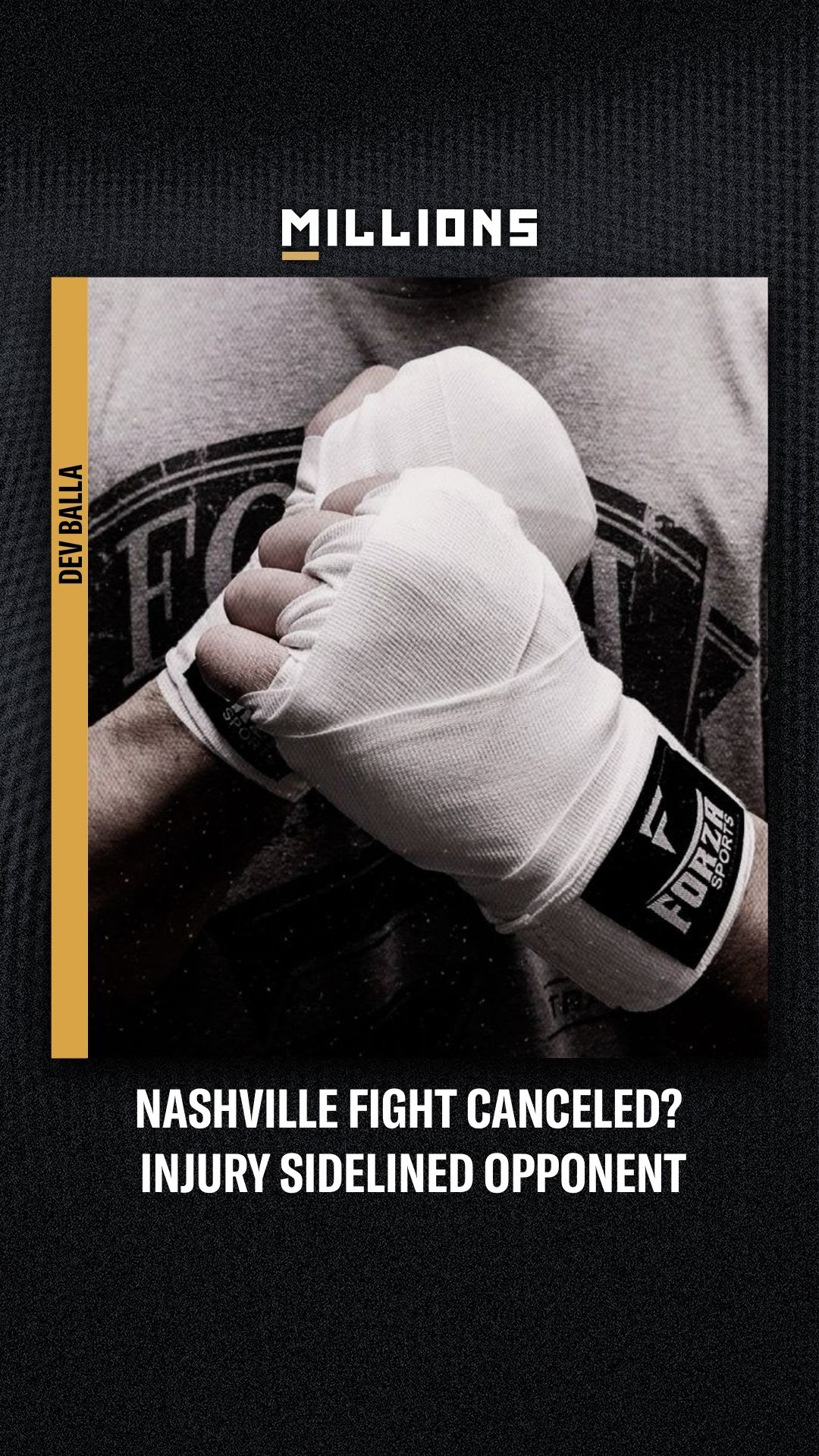 Dev Balla: Nashville Fight Canceled? Injury Sidelined Opponent | Podcast