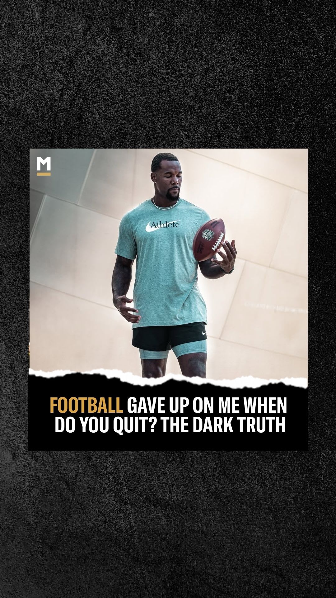 Nic Harris: Football Gave Up on Me When Do You Quit? The Dark Truth | Press Interview
