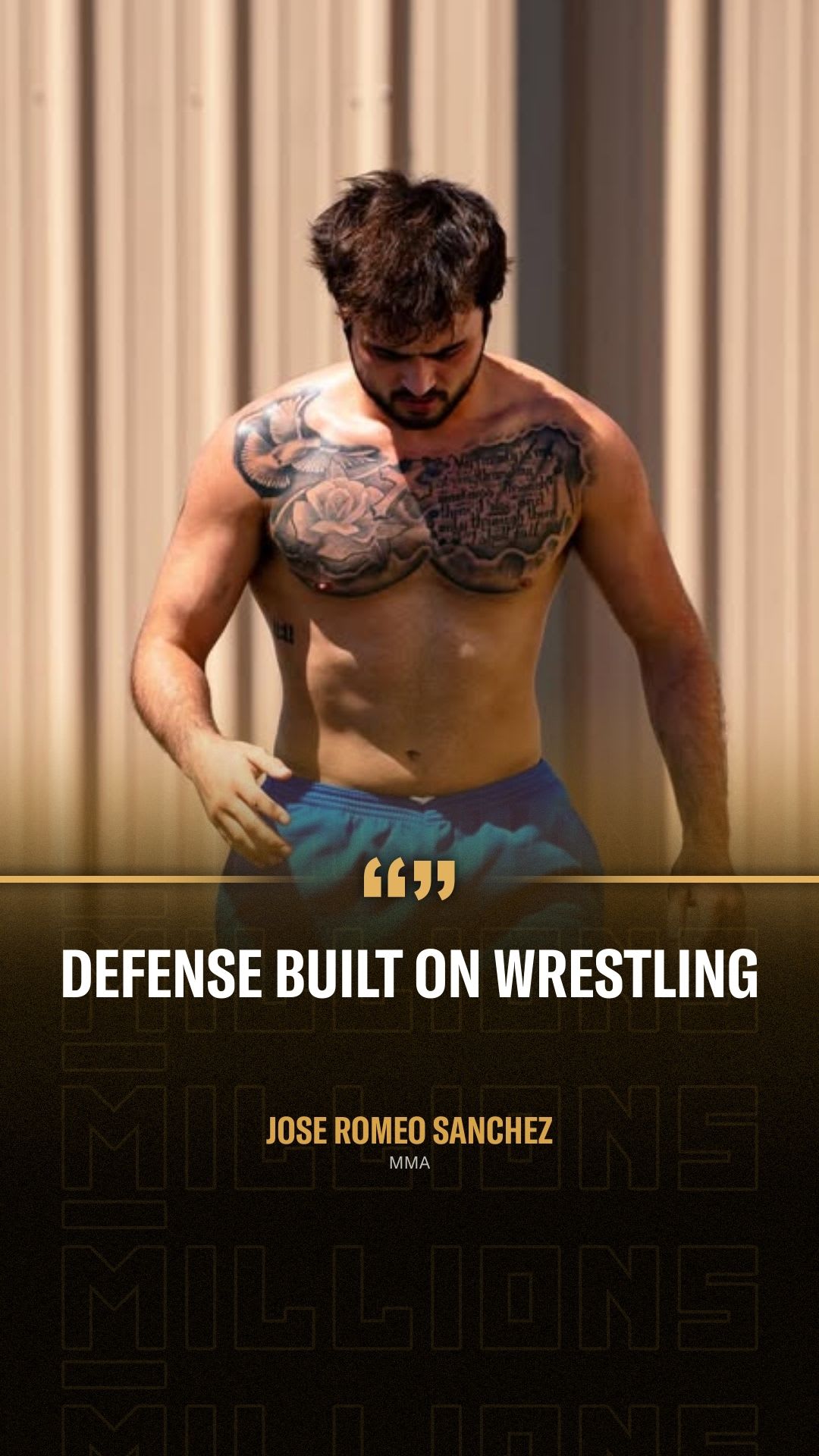 Jose Romeo Sanchez: Defense Built On Wrestling | PPV Press Interview
