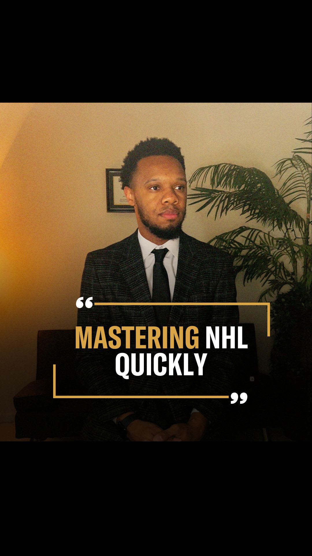 Tyler A. Gates: Mastering NHL Quickly | Press Interview