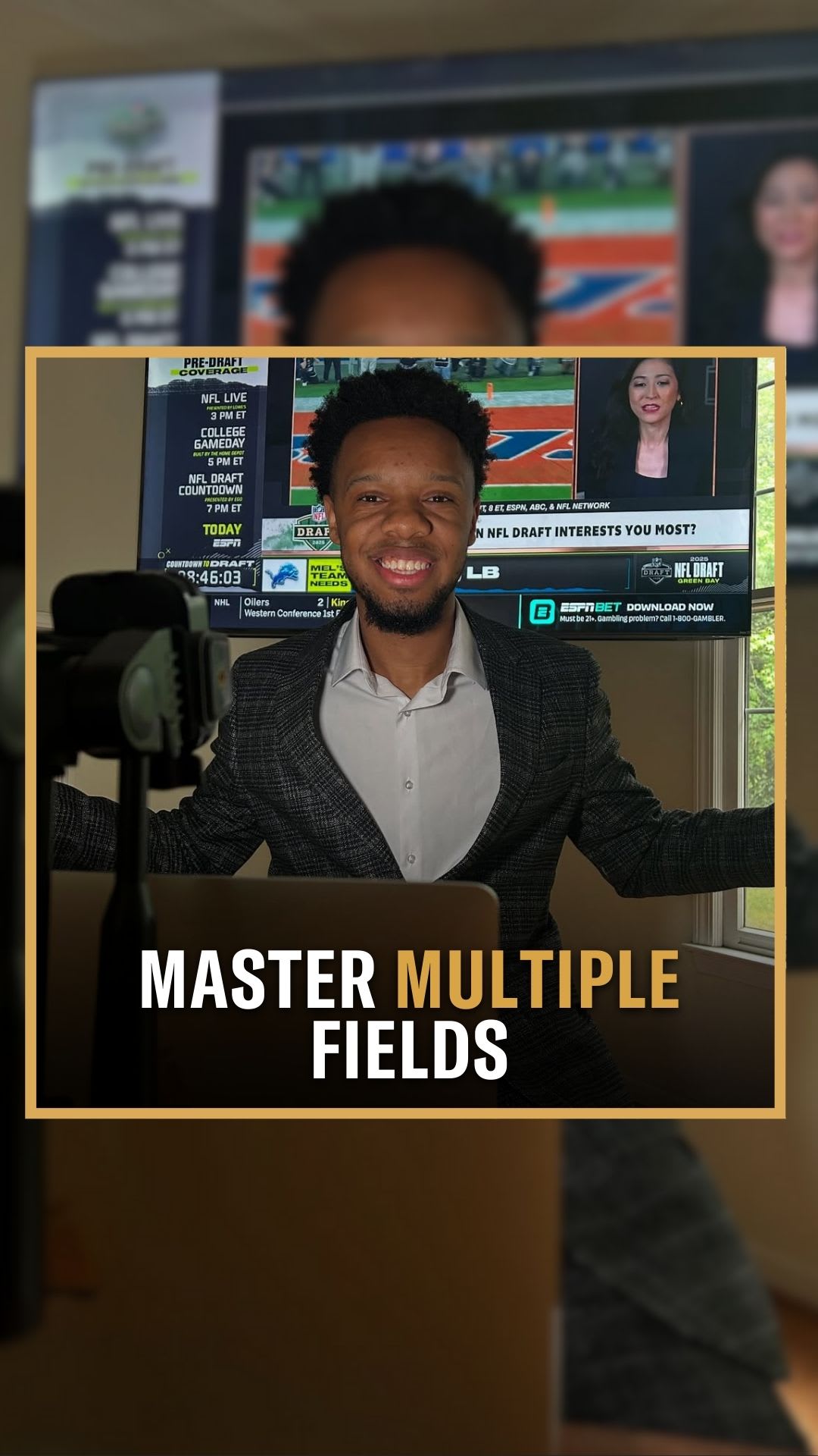 Tyler A. Gates: Master Multiple Fields | Press Interview