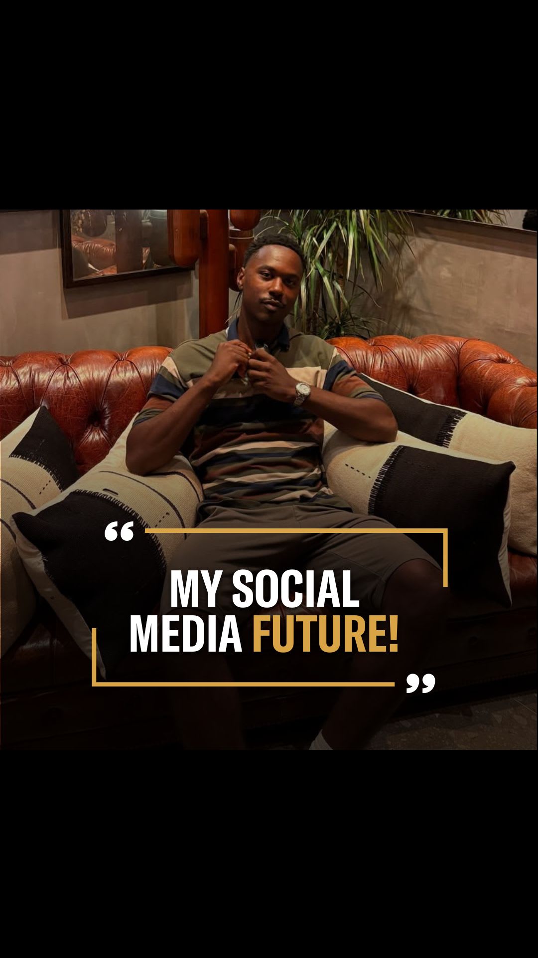Denzel Hines: My Social Media Future!  | Press Interview
