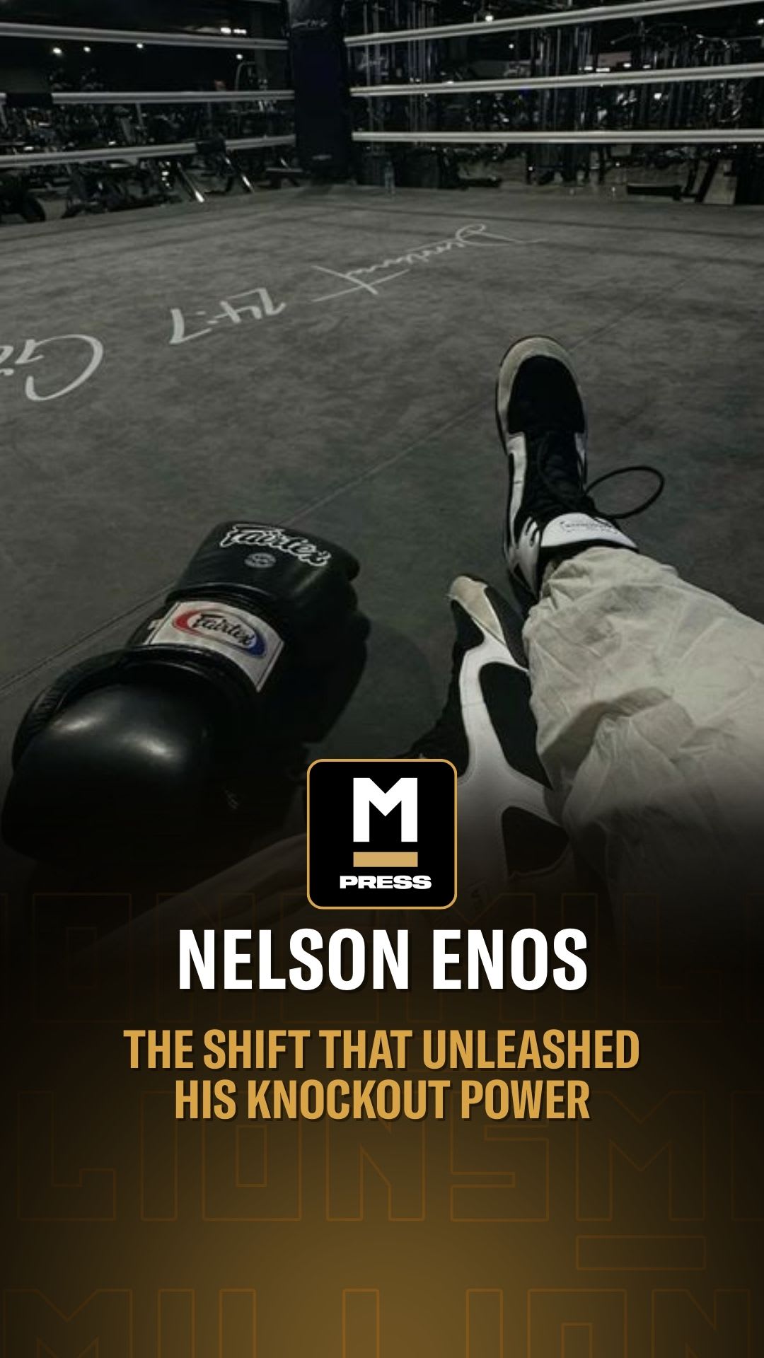 Nelson Enos: Transition From the Cage to the Ring | Press Interview
