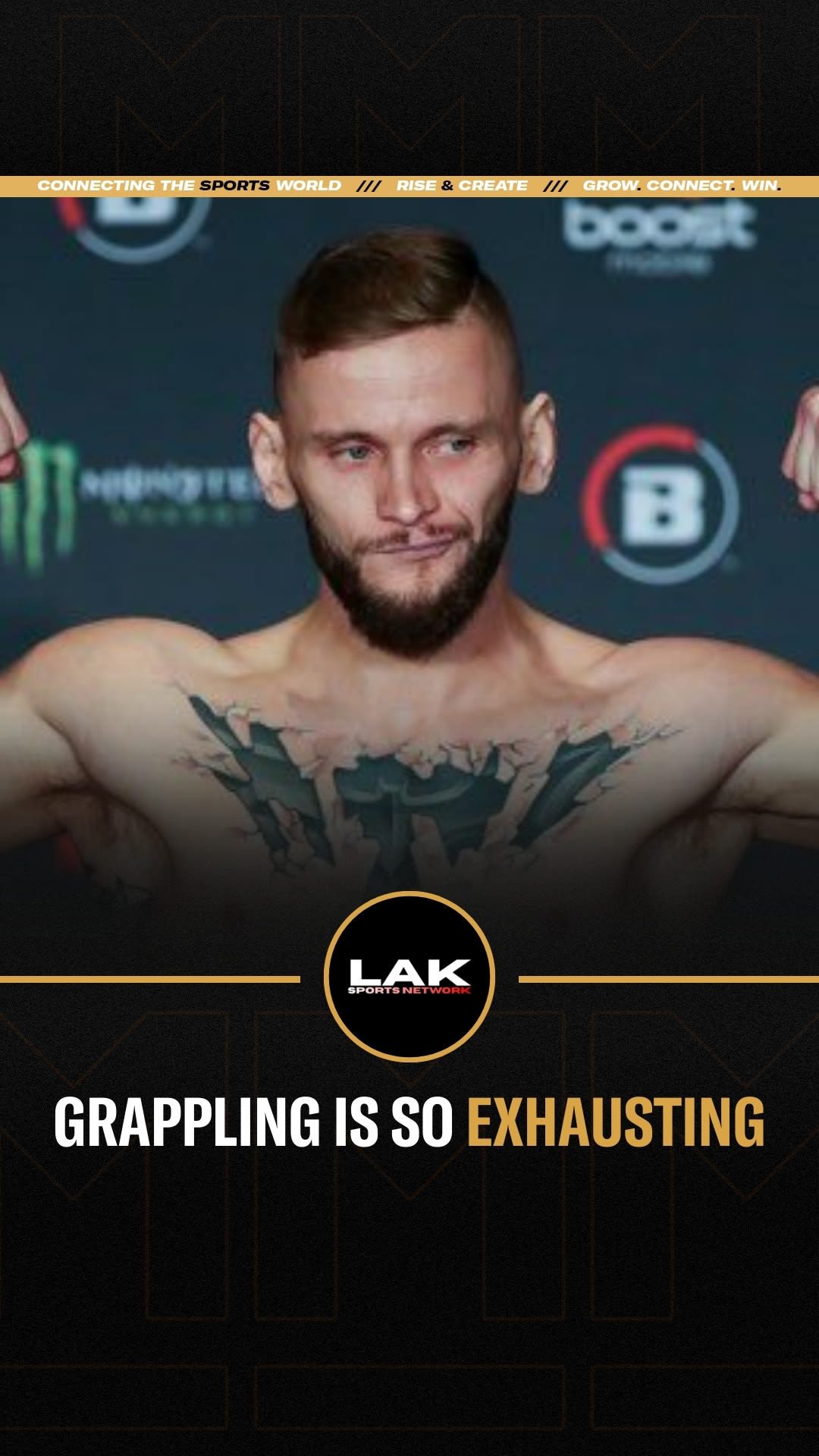 LAK SPORTS NETWORK: Merab's Grappling: Why It's SO Exhausting & Sucks Your Will! | Press Interview
