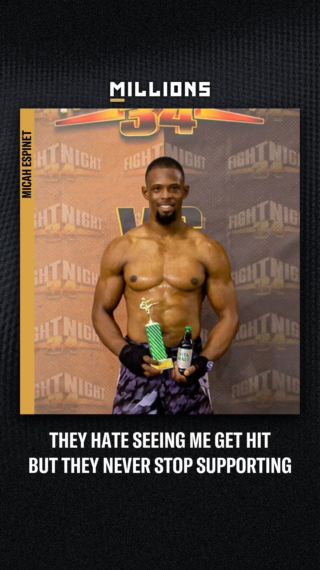 Micah Espinet: The Fighter in the Ring, The Family Behind the Scenes | Press Interview