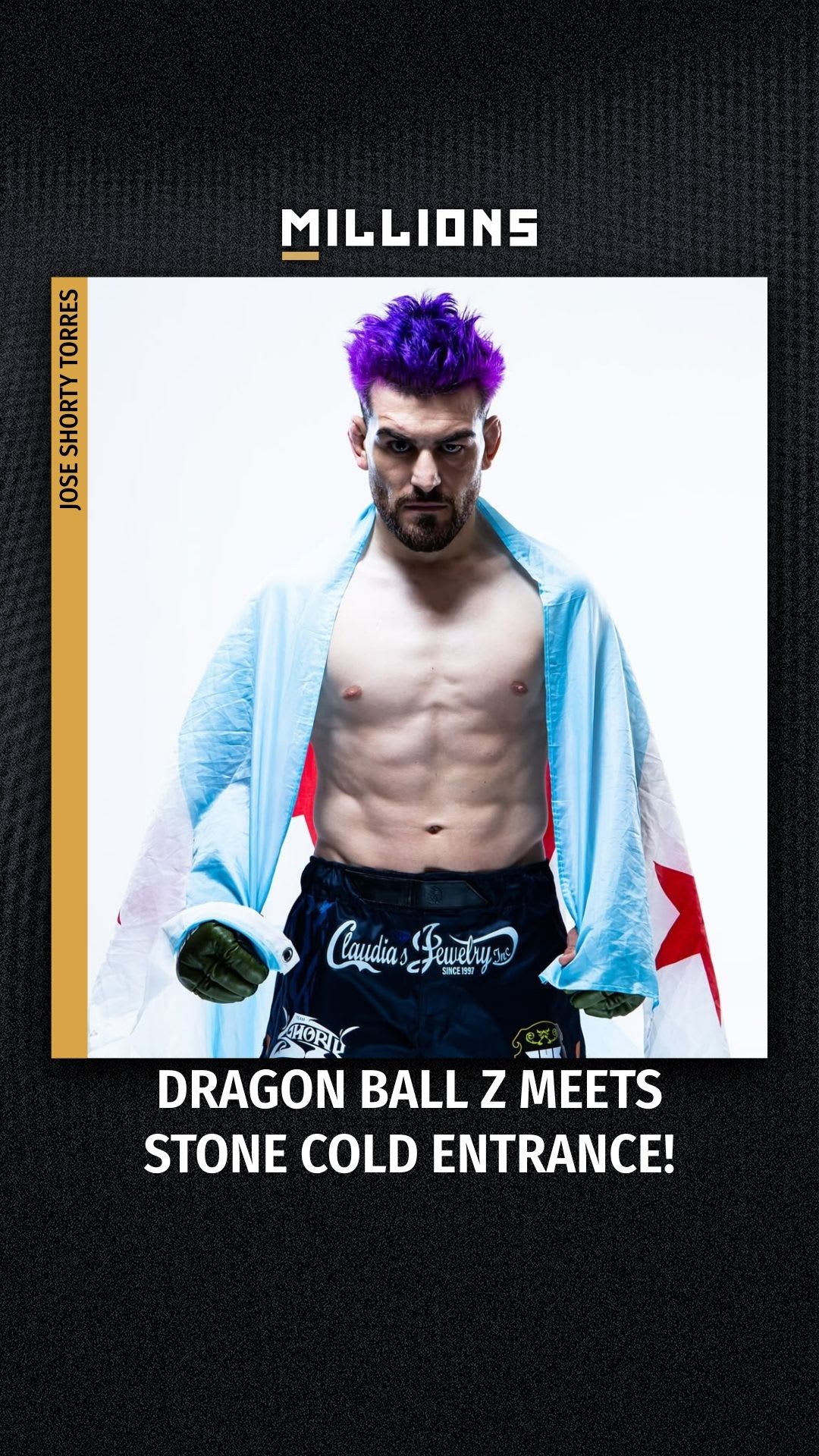 Jose Shorty Torres: Dragon Ball Z Meets Stone Cold Entrance! | Press Interview