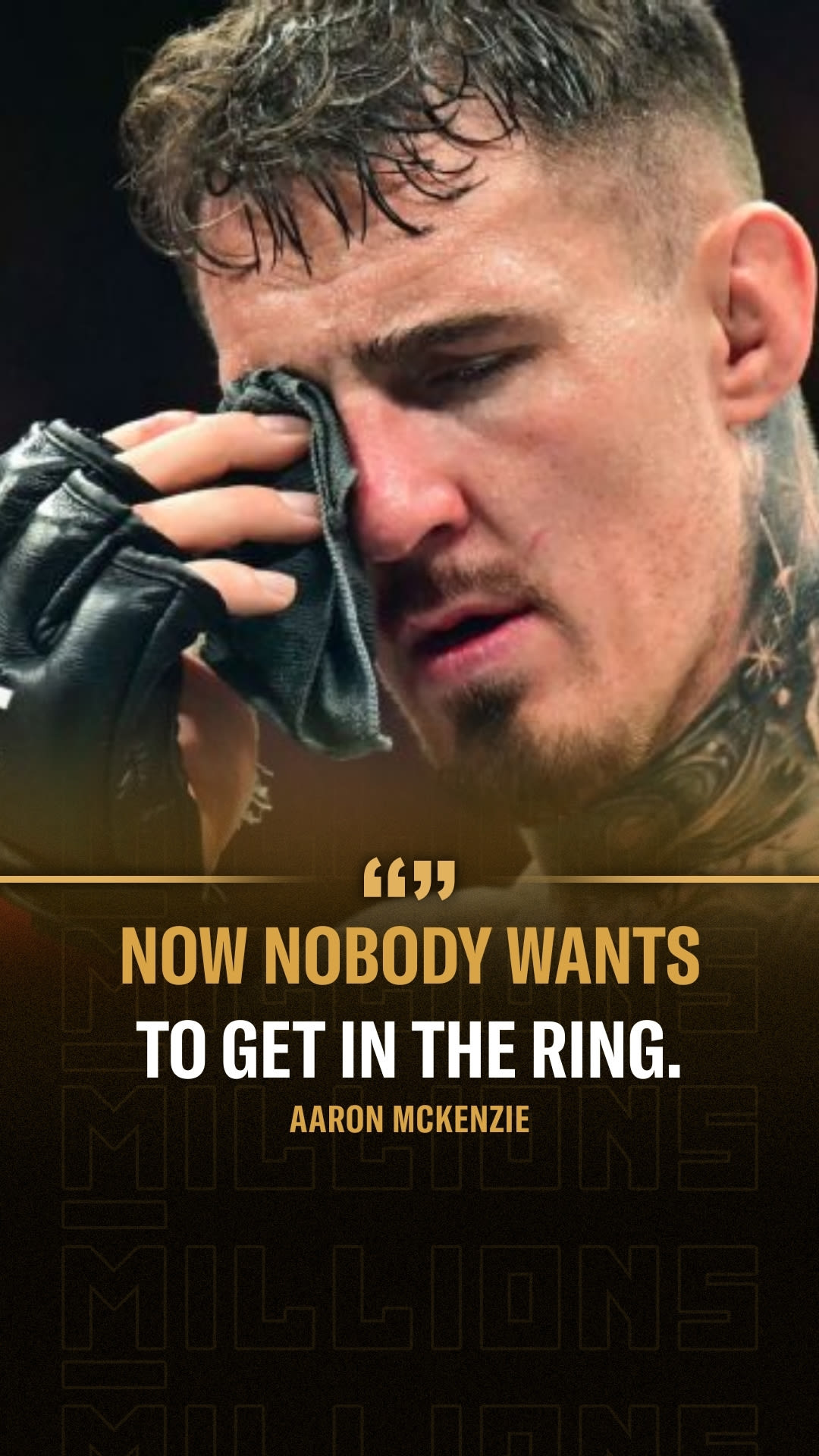 LAK SPORTS NETWORK: Big mistake skipping those fights. Now nobody wants to get in the ring.  | Press Interview