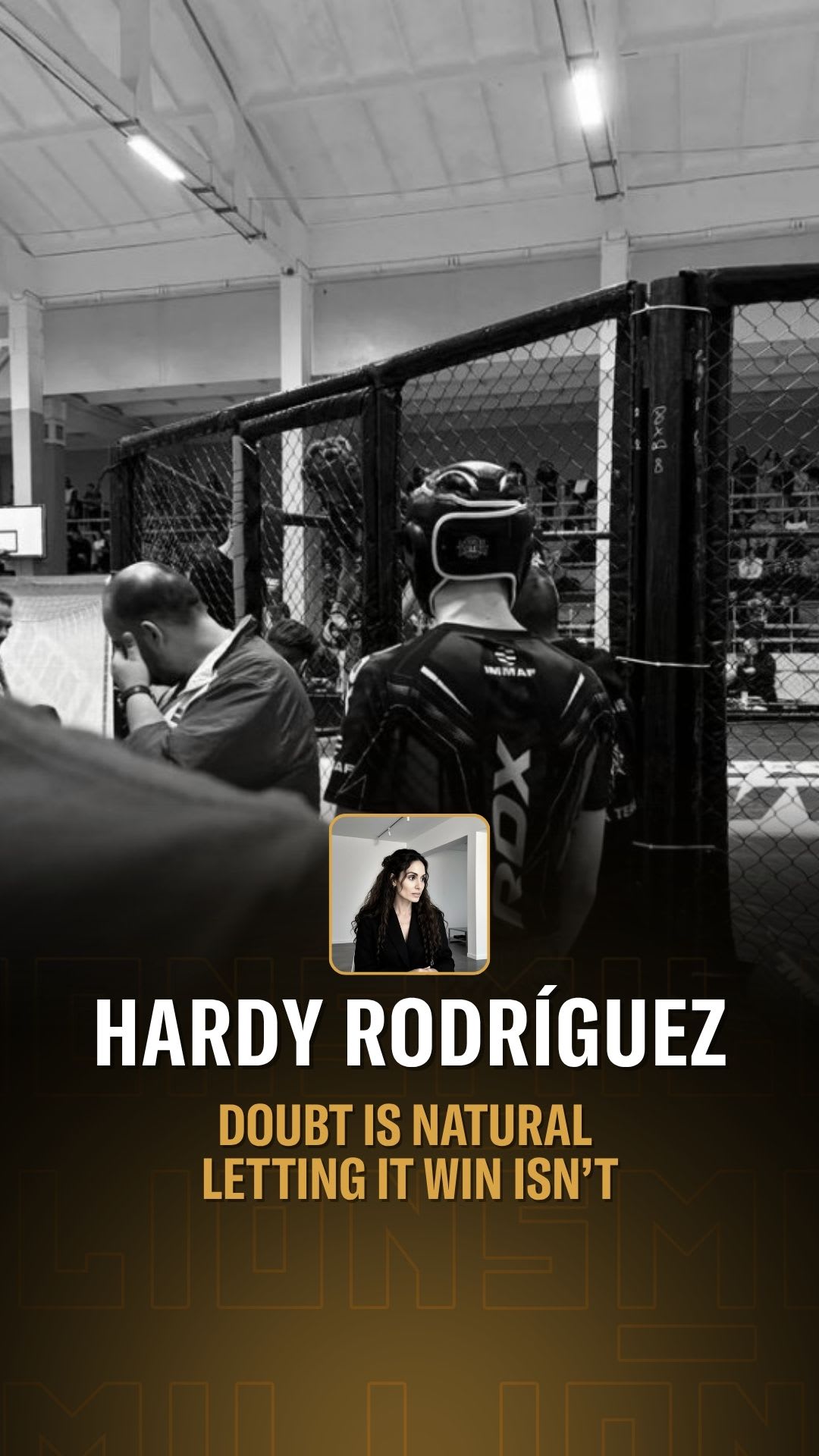 Hardy Rodríguez: Overcoming Doubt Before the Cage Walk | Press Interview