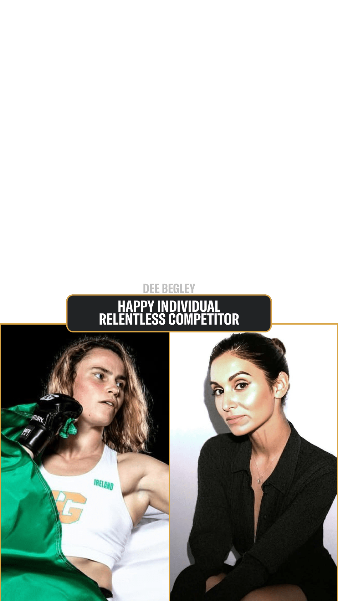 Dee Begley: Balancing Identity and Competition | Press Interview