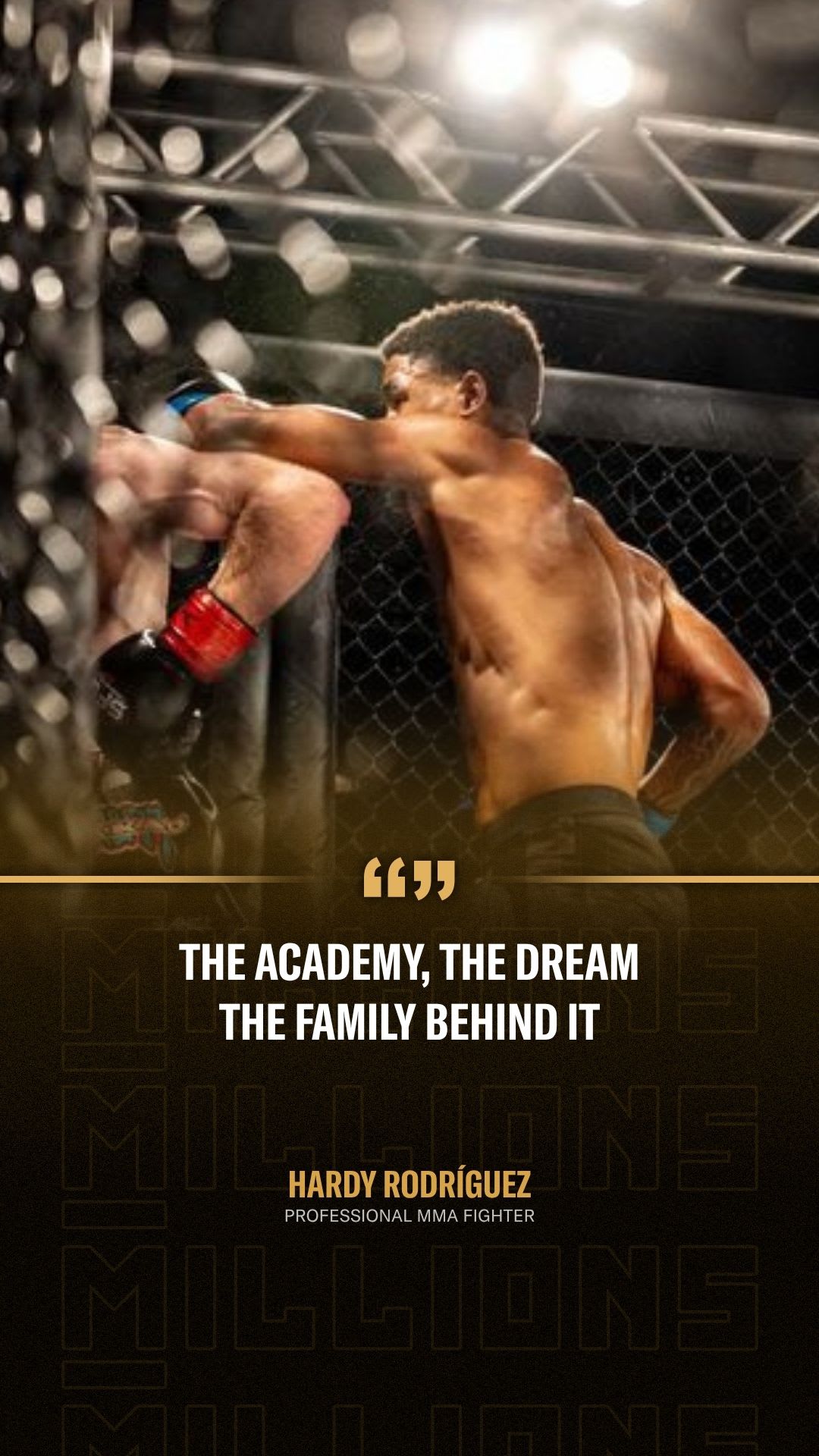 Hardy Rodríguez: The Biggest Influence Behind His Fighting Career | Press Interview