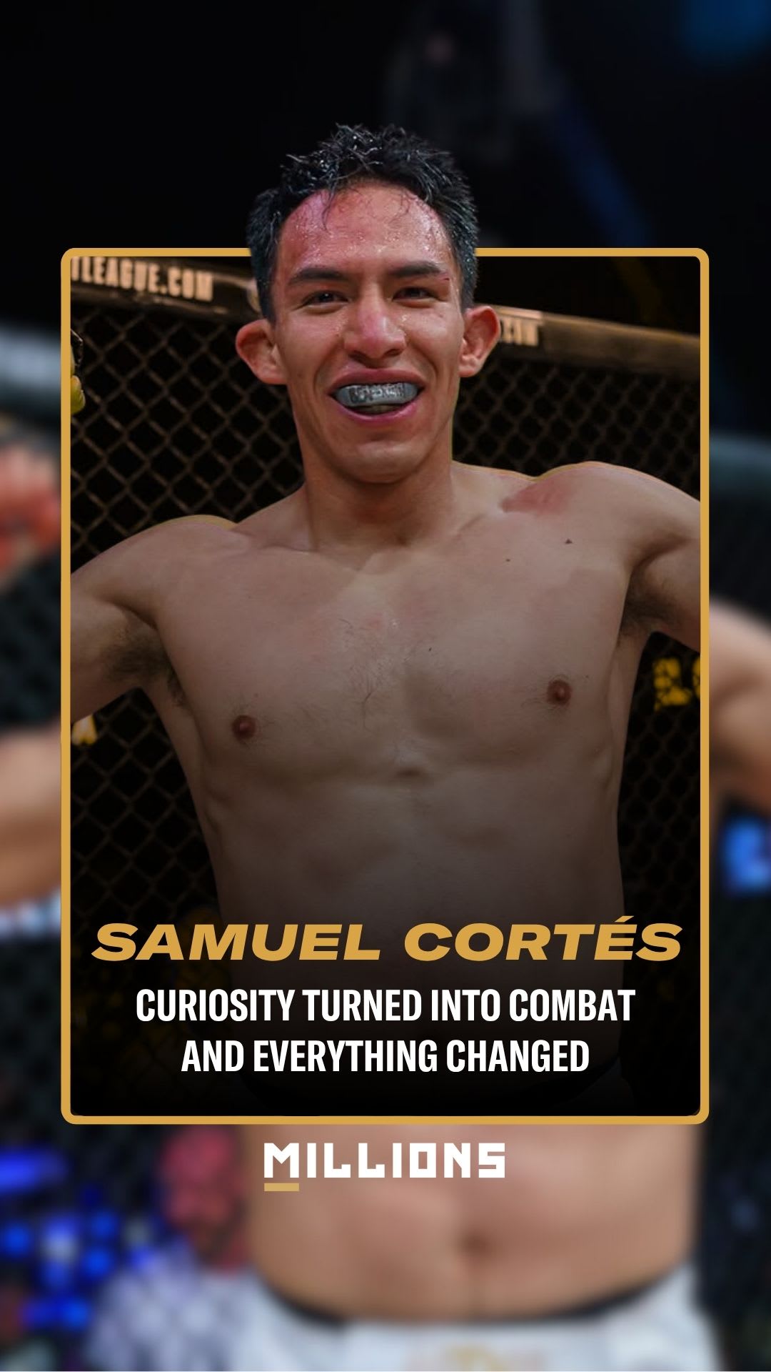 Samuel Cortés: The Unexpected Journey Into MMA | Press Interview