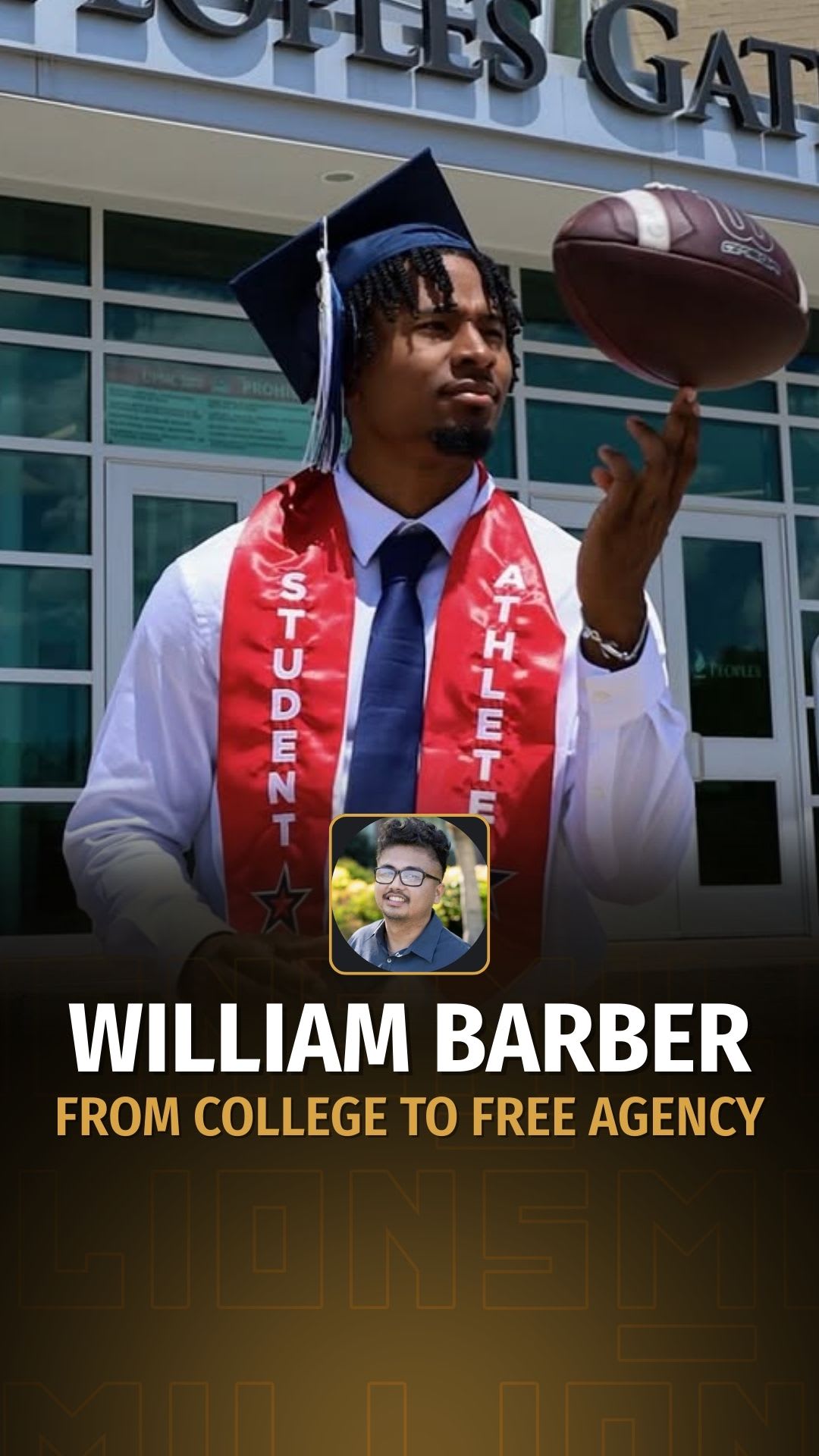 William Barber: From College To Free Agency | Press Interview