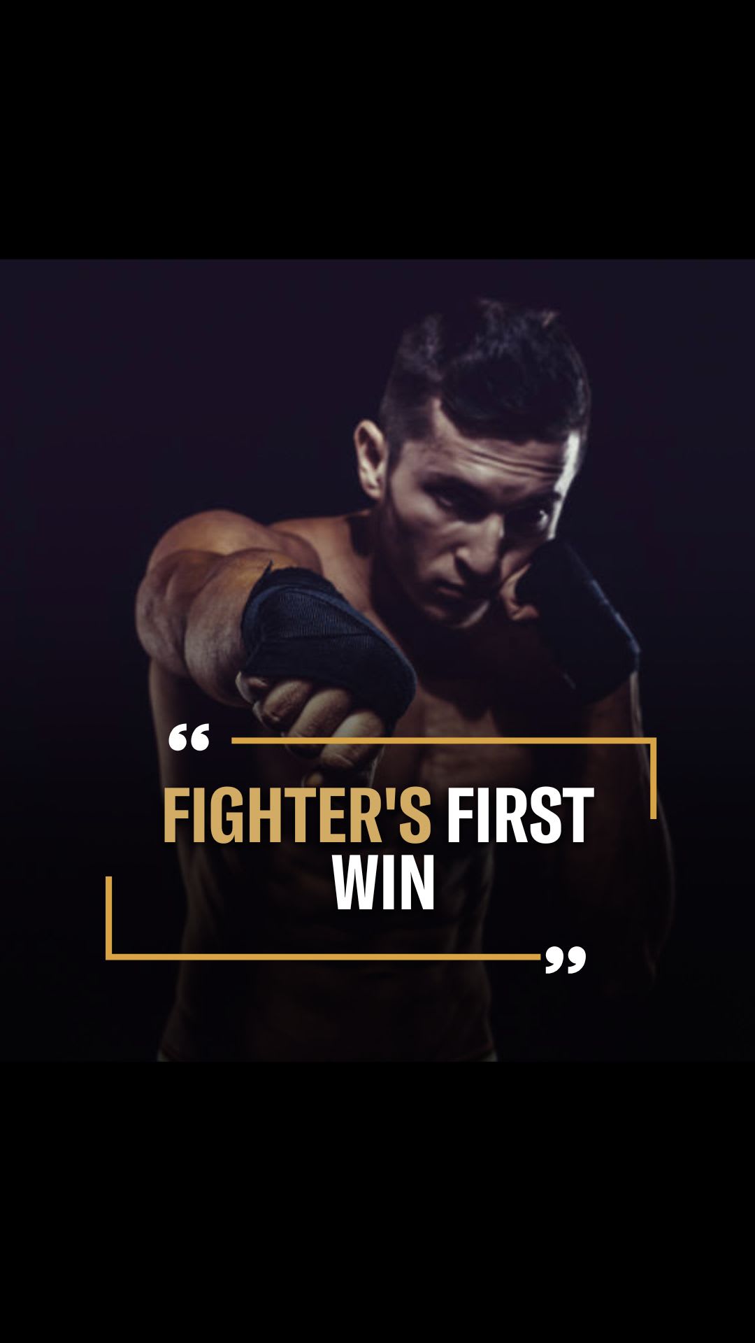 Aiden Favorite: Fighter's First Win | Press Interview