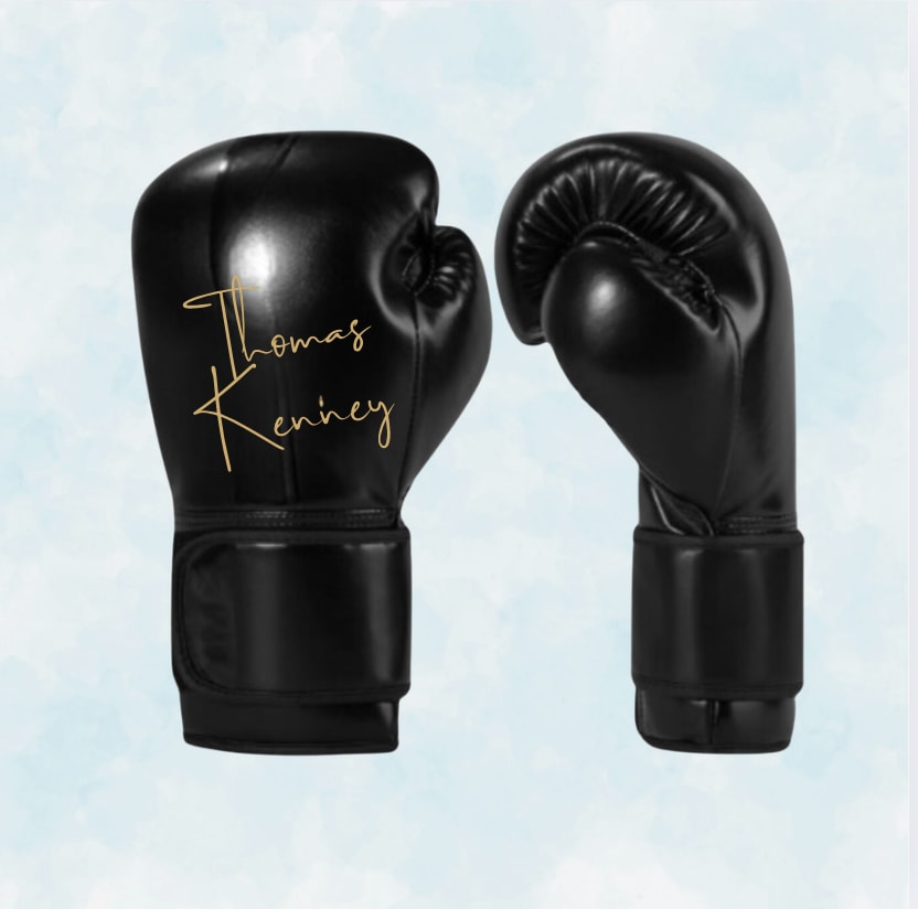 Thomas Kenney Autographed Boxing Gloves