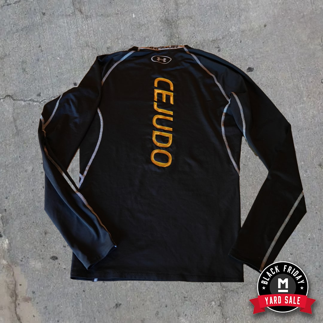 Henry Cejudo UFC Training Longsleeve, Black and Gold