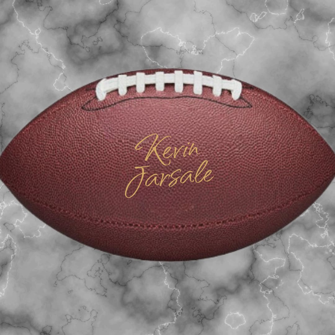 Kevin Jarsale Autographed Football